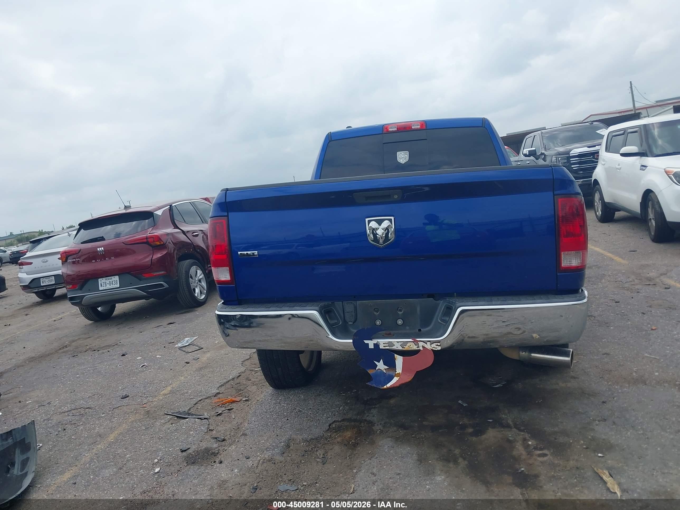 2015 Ram 1500 Slt Blue vin: 1C6RR6GG3FS552860