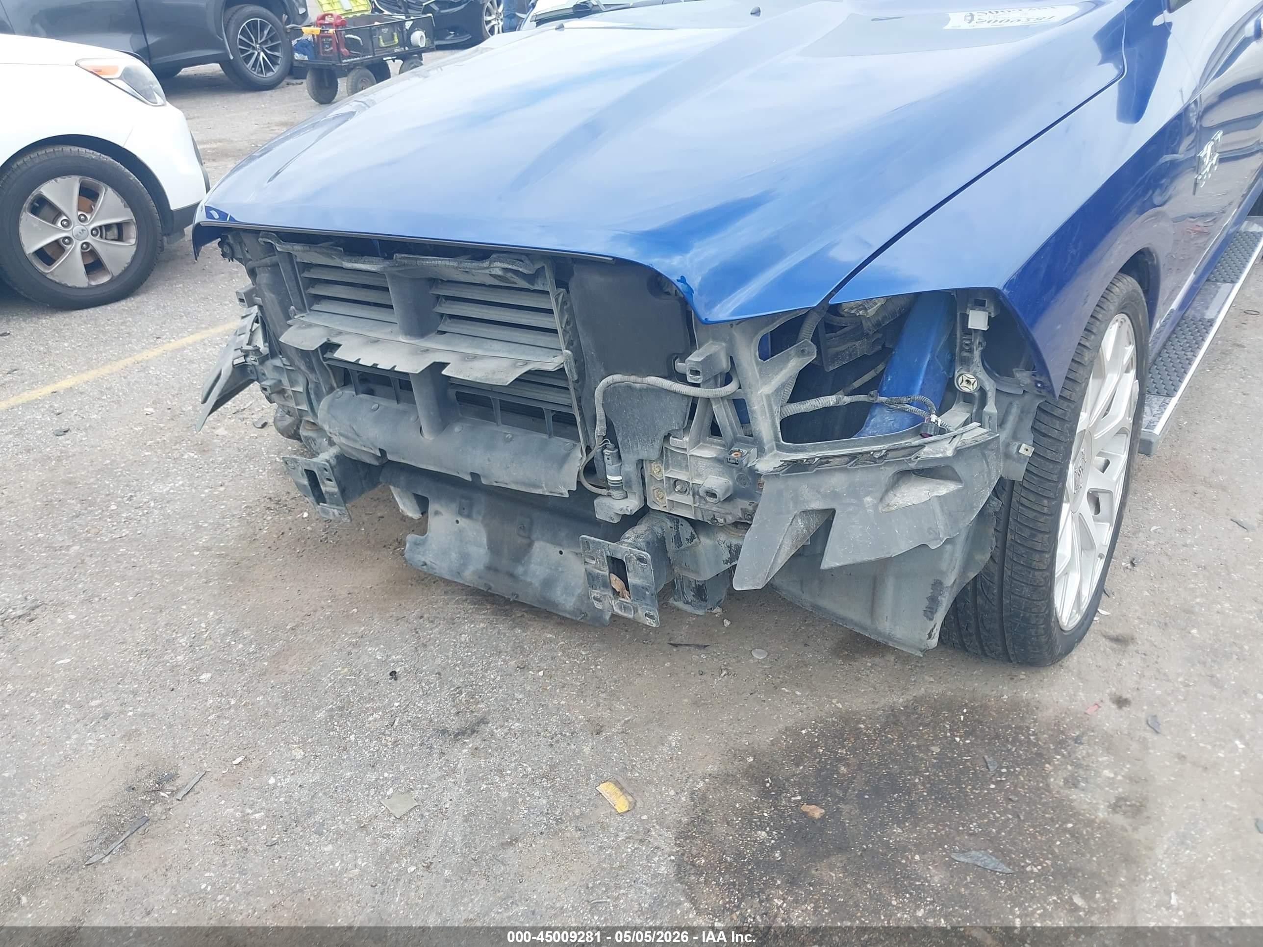 2015 Ram 1500 Slt Blue vin: 1C6RR6GG3FS552860