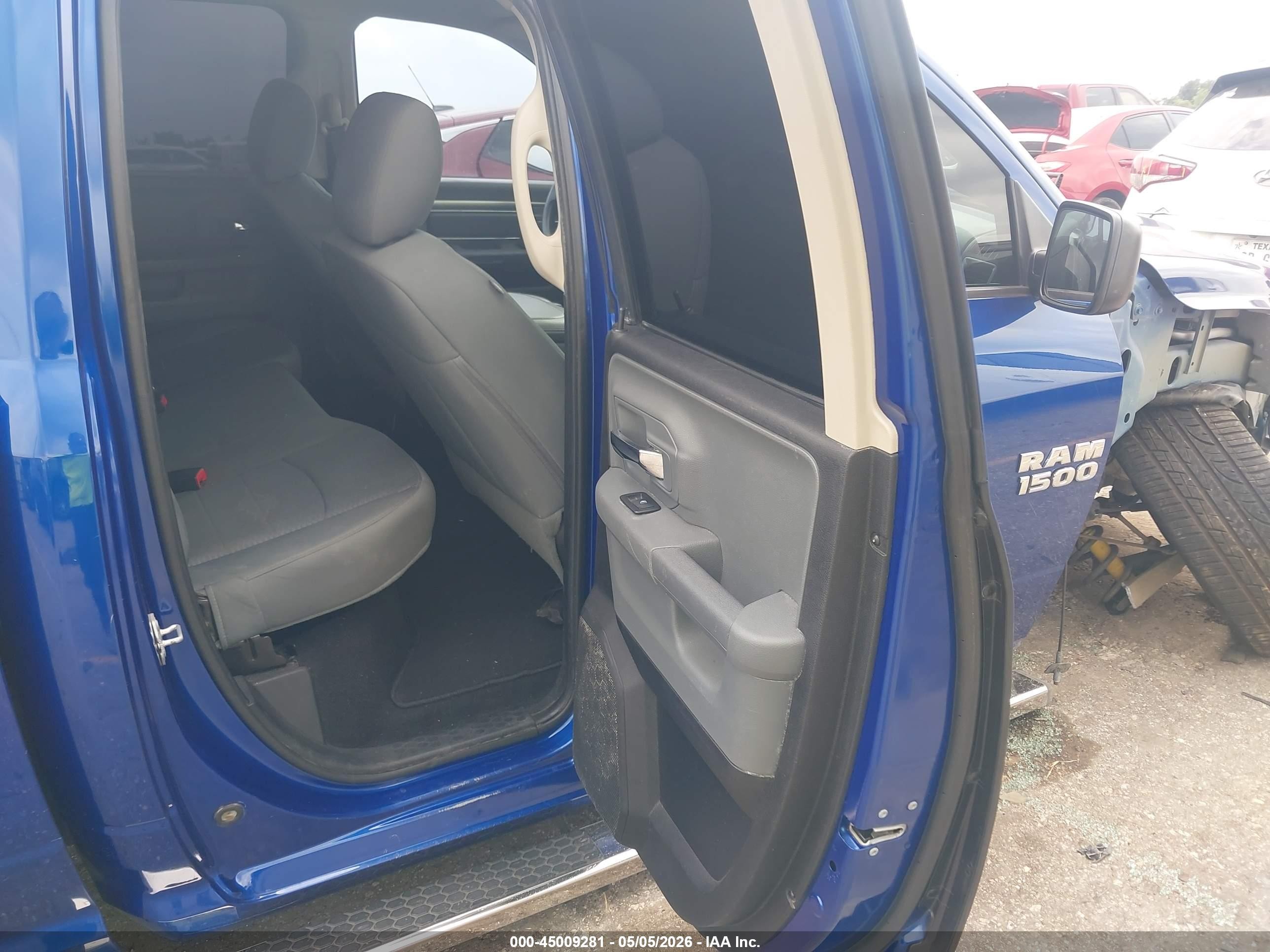 2015 Ram 1500 Slt Blue vin: 1C6RR6GG3FS552860