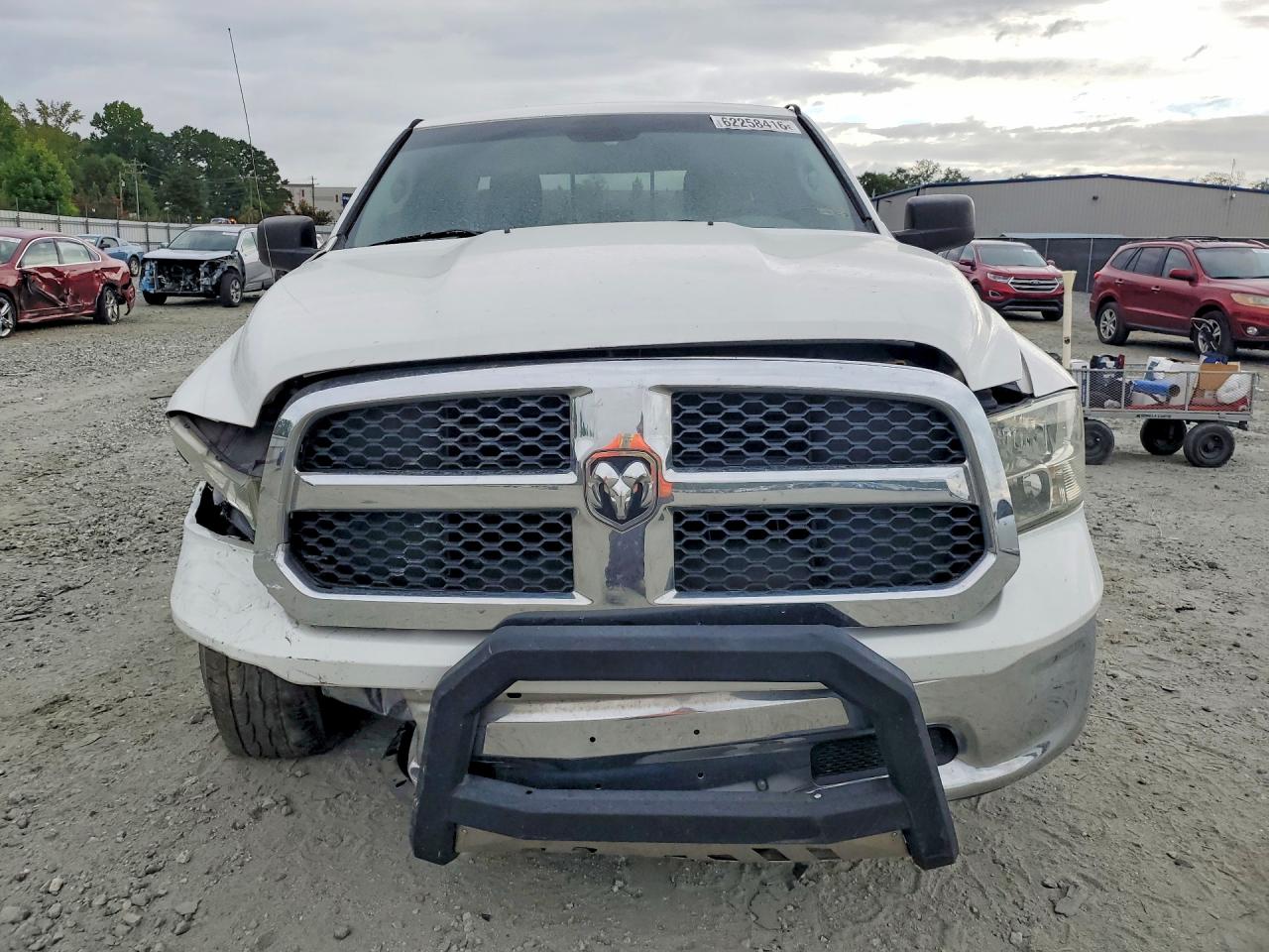 2013 Ram 1500 Slt White vin: 1C6RR6GG4DS597156