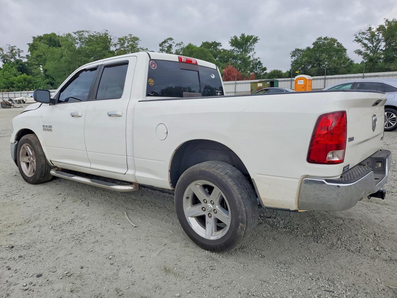 2013 Ram 1500 Slt White vin: 1C6RR6GG4DS597156