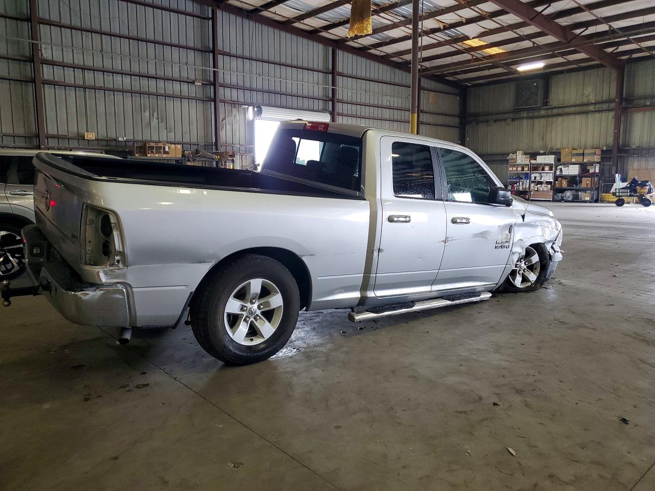 2017 Ram 1500 Slt Silver vin: 1C6RR6GG4HS741505
