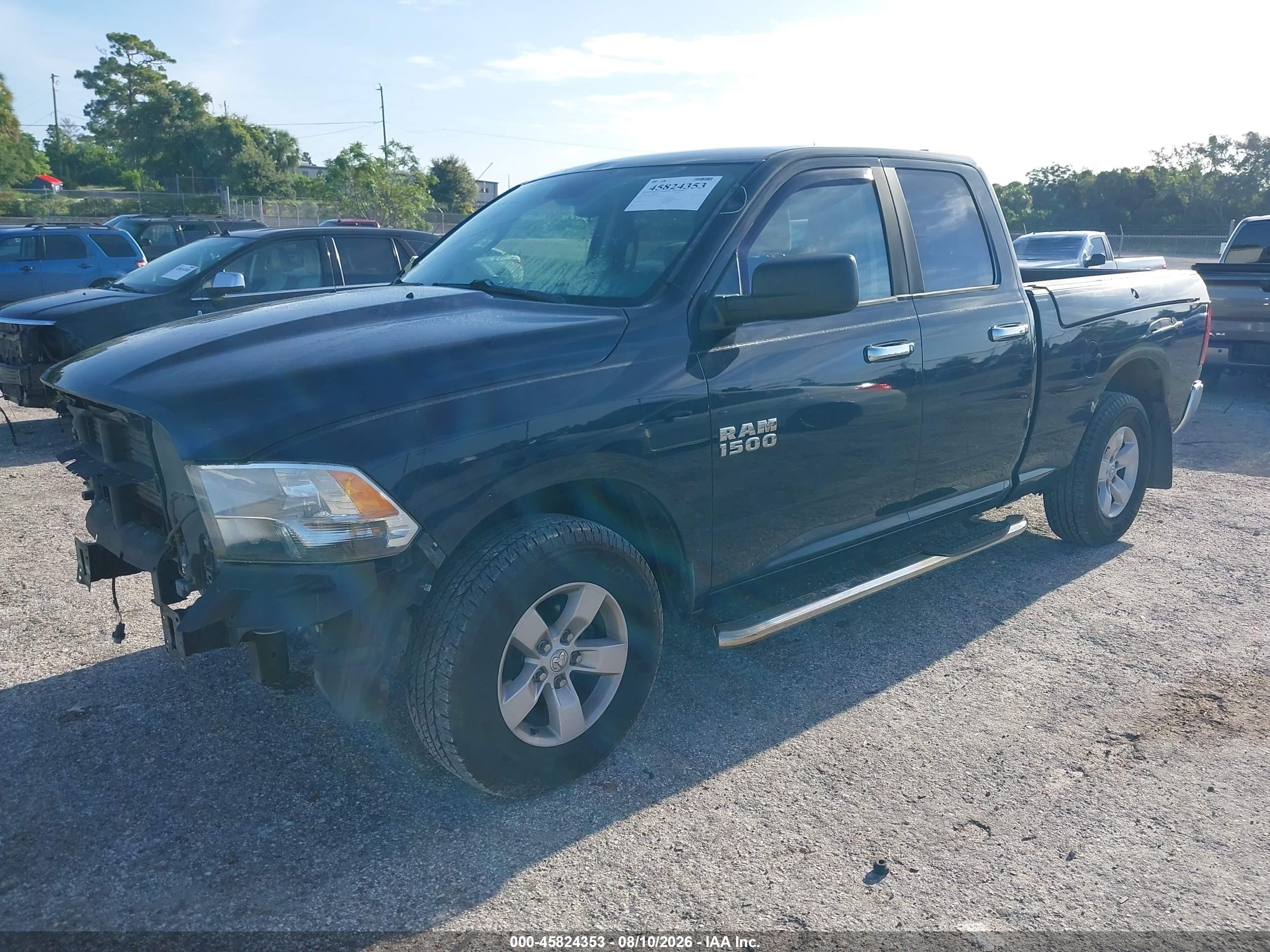 2013 Ram 1500 Slt Dark Blue vin: 1C6RR6GG5DS592385