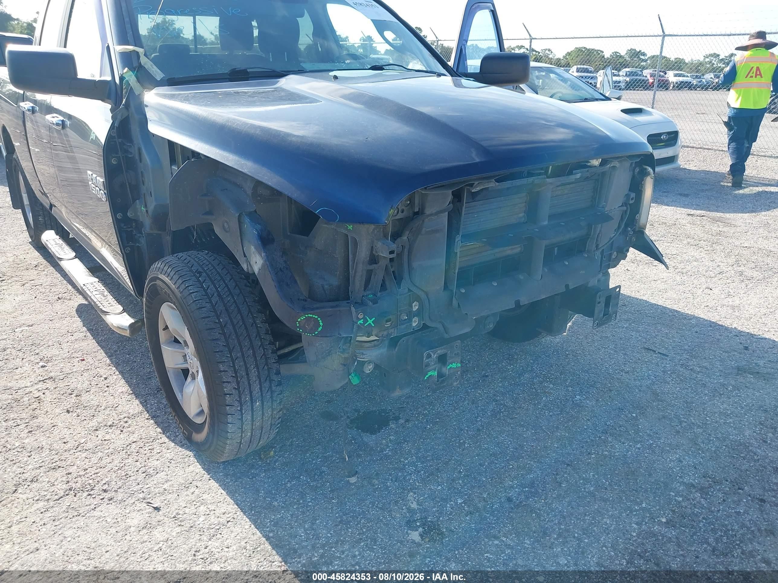 2013 Ram 1500 Slt Dark Blue vin: 1C6RR6GG5DS592385