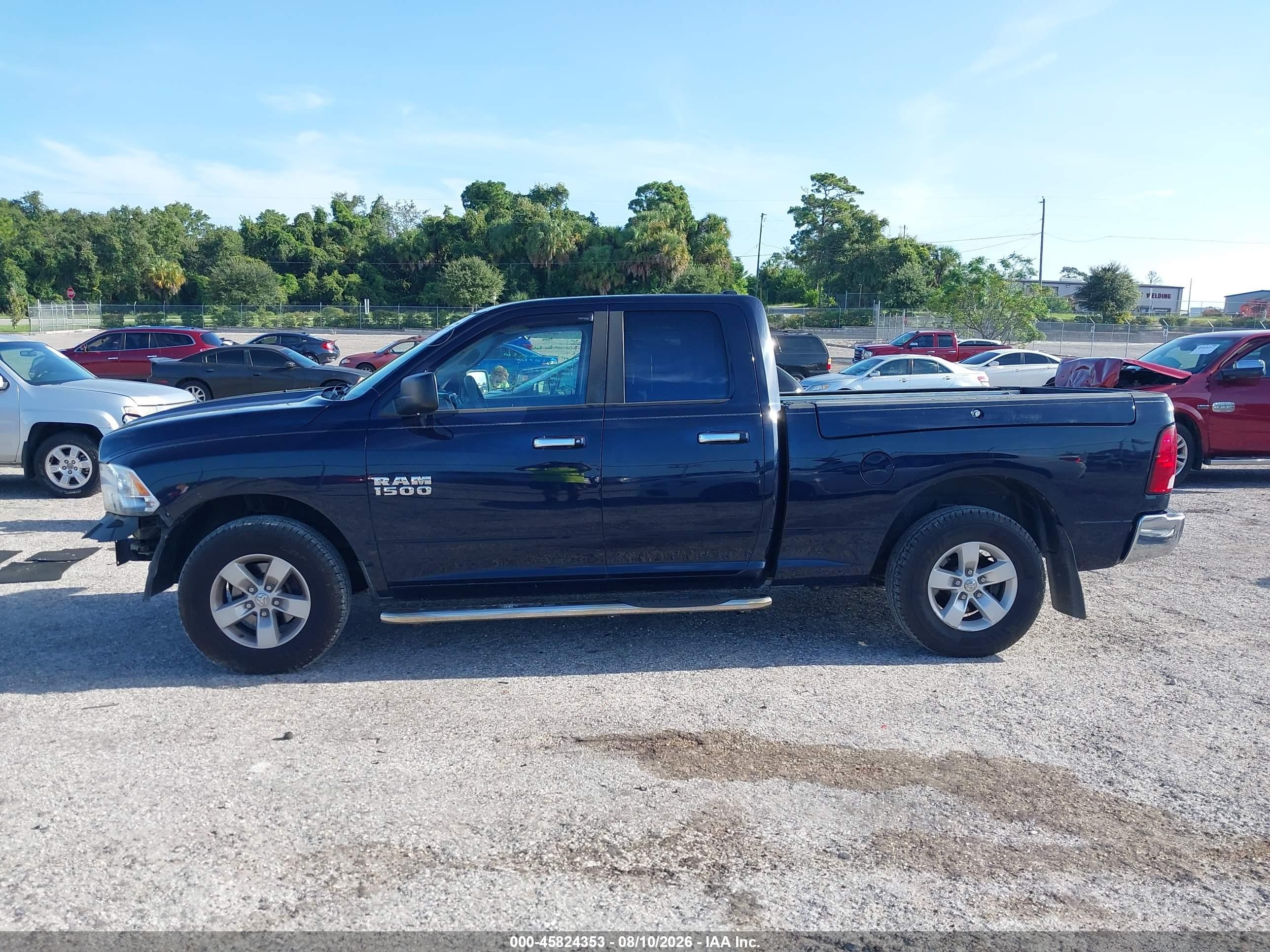 2013 Ram 1500 Slt Dark Blue vin: 1C6RR6GG5DS592385