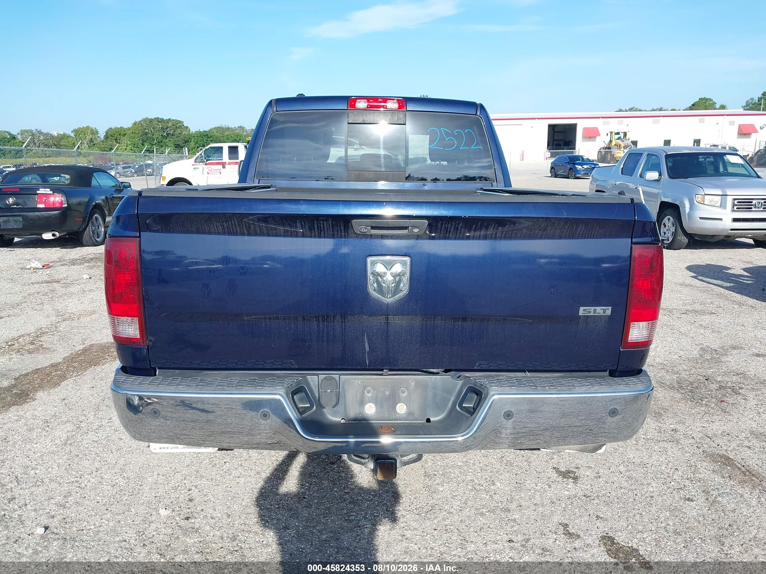 2013 Ram 1500 Slt Dark Blue vin: 1C6RR6GG5DS592385
