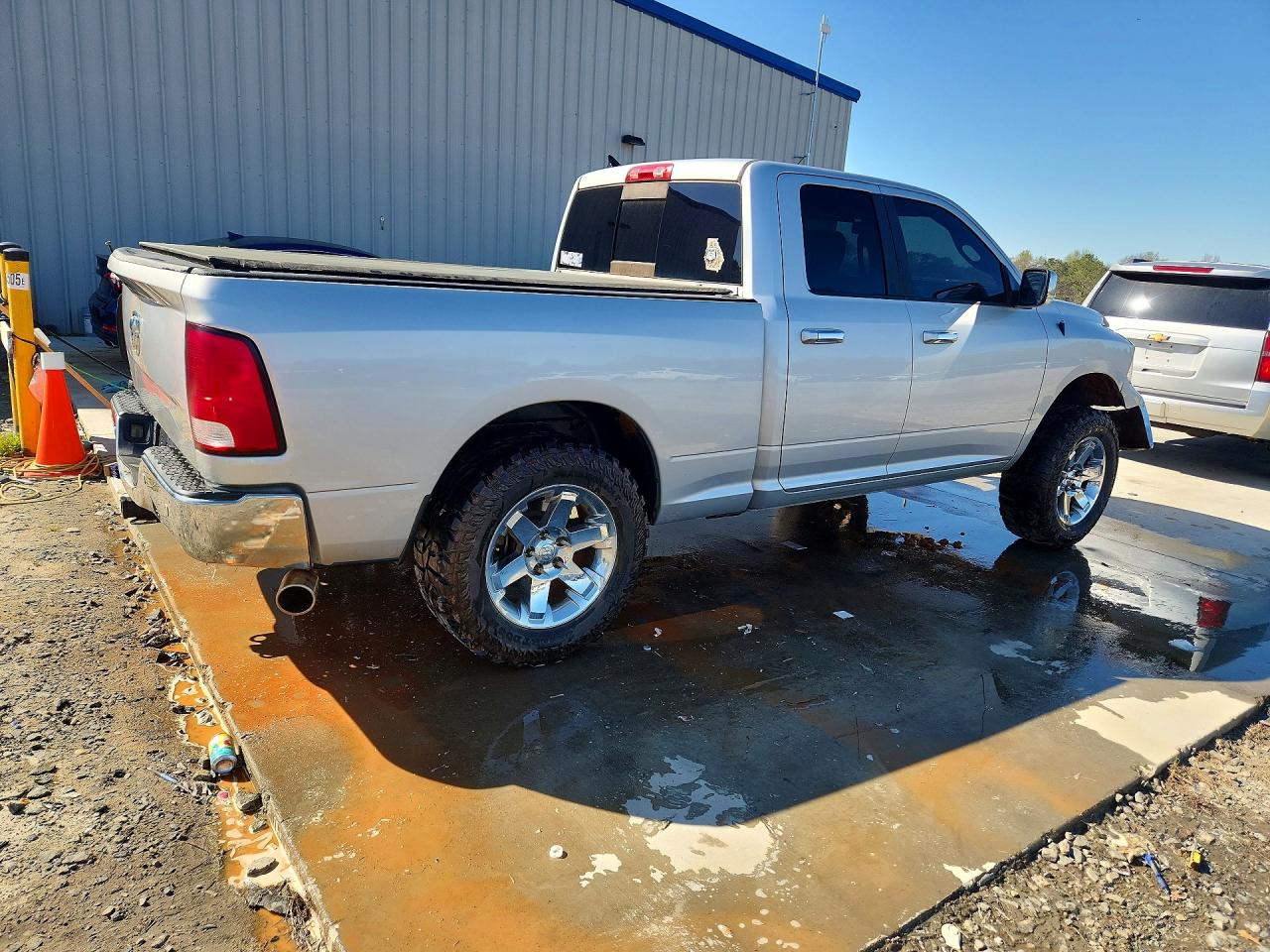 2014 Ram 1500 Slt Silver vin: 1C6RR6GG5ES456954