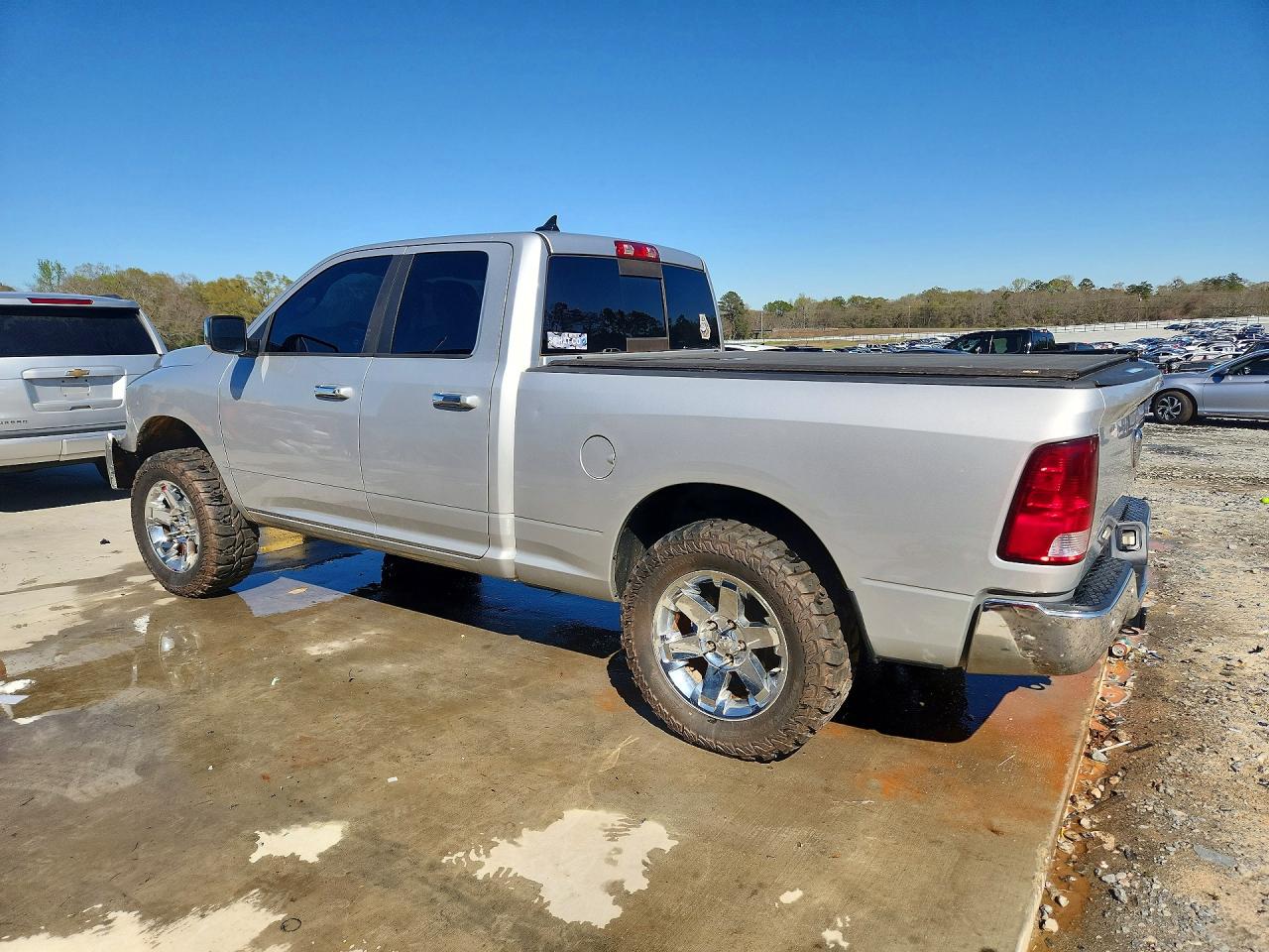2014 Ram 1500 Slt Silver vin: 1C6RR6GG5ES456954
