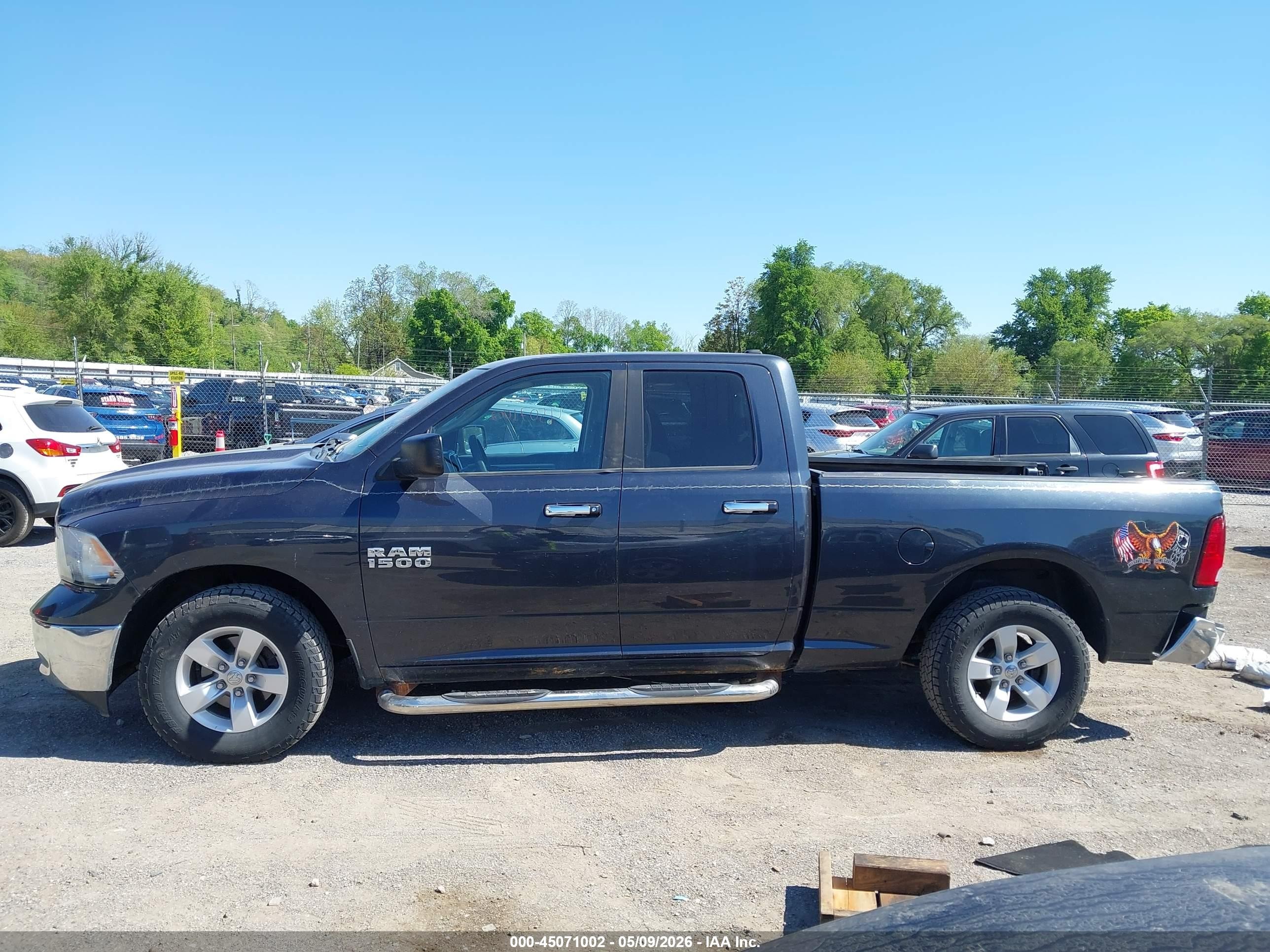 2015 Ram 1500 Slt Black vin: 1C6RR6GG5FS512263