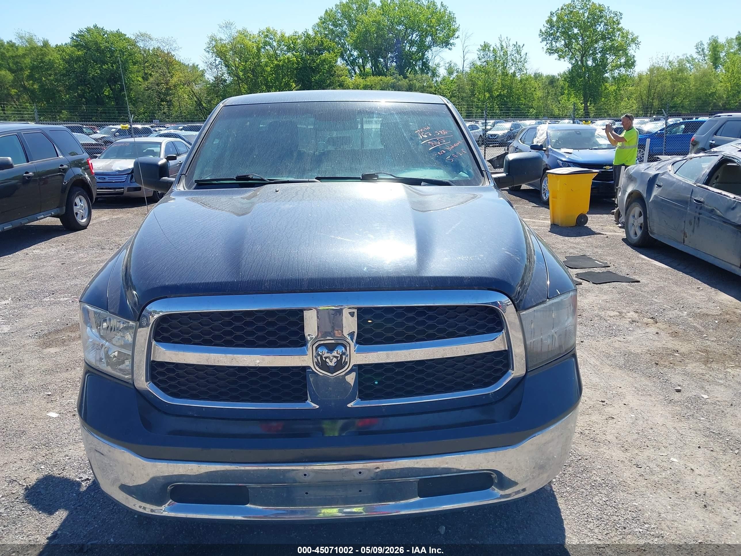 2015 Ram 1500 Slt Black vin: 1C6RR6GG5FS512263