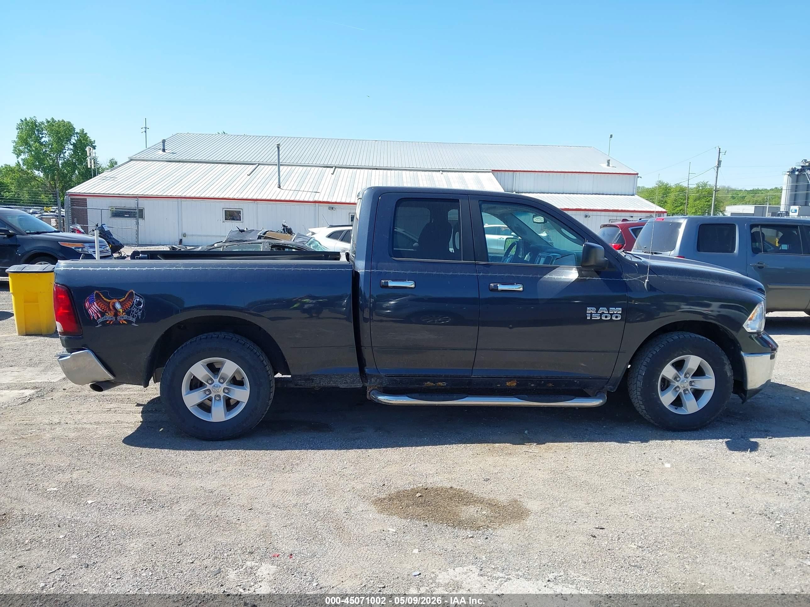 2015 Ram 1500 Slt Black vin: 1C6RR6GG5FS512263