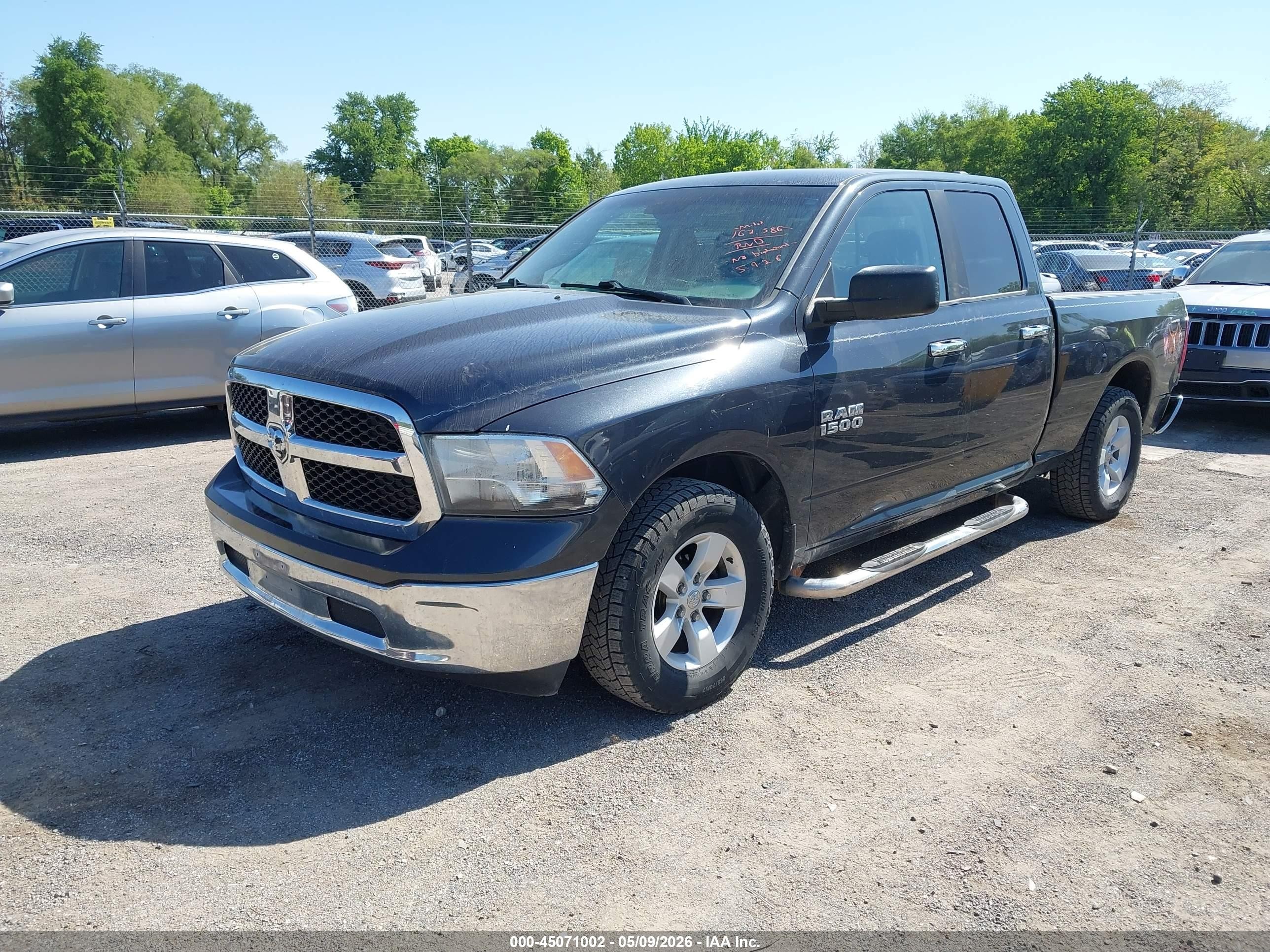 2015 Ram 1500 Slt Black vin: 1C6RR6GG5FS512263