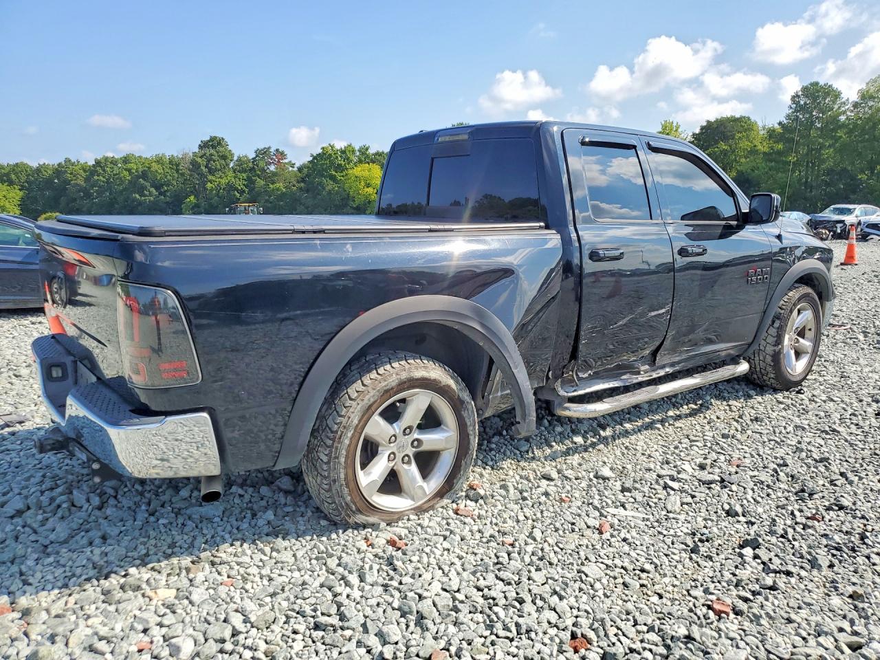 2015 Ram 1500 Slt Черный vin: 1C6RR6GG5FS577551