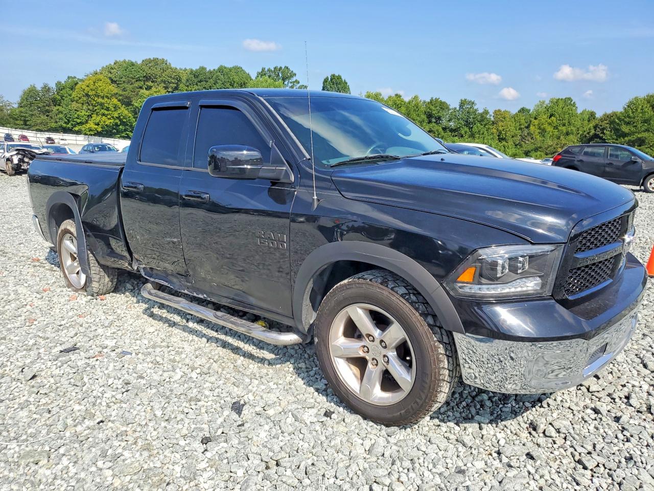 2015 Ram 1500 Slt Черный vin: 1C6RR6GG5FS577551