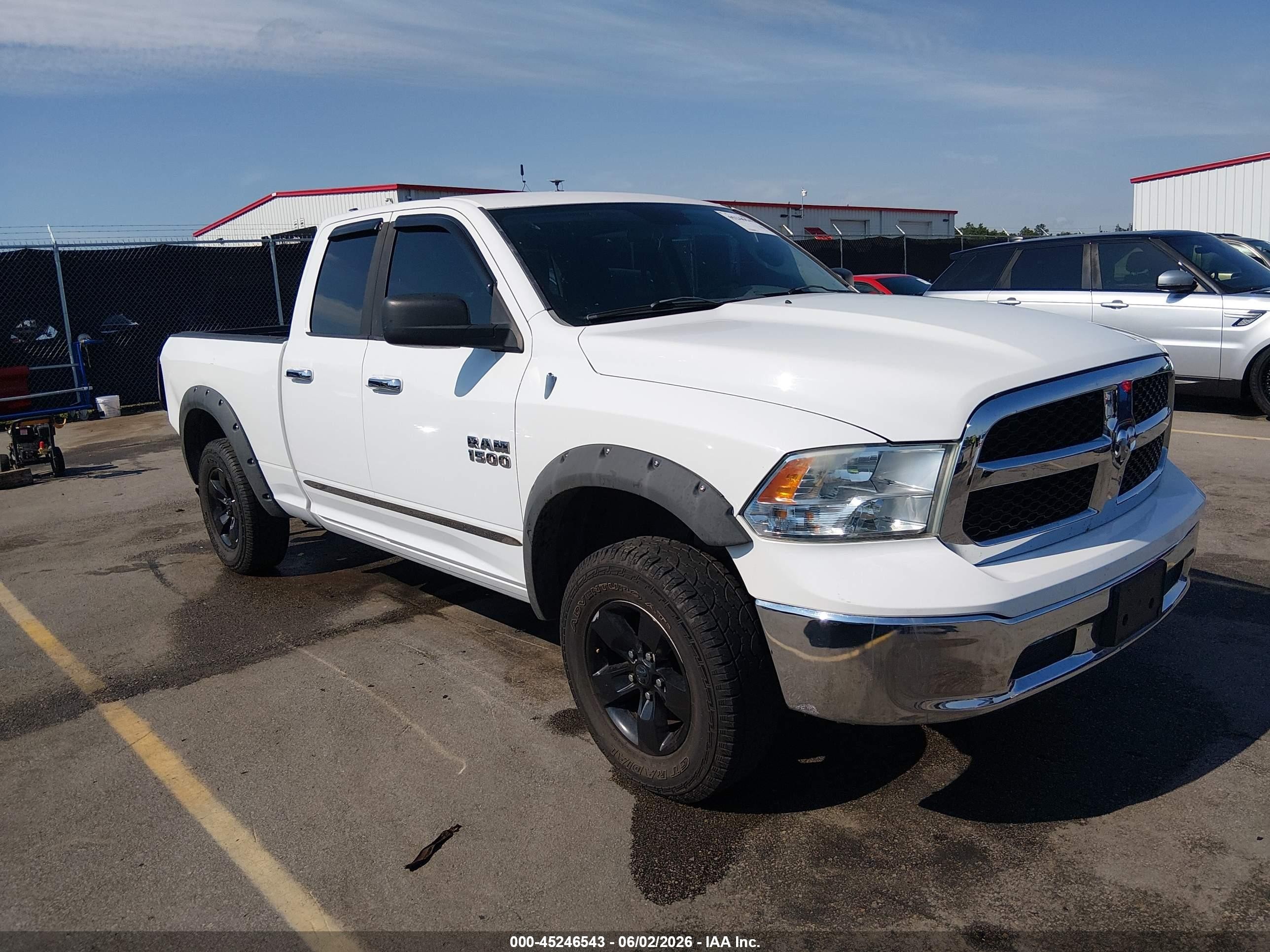 2013 Ram 1500 Slt White vin: 1C6RR6GG6DS535161