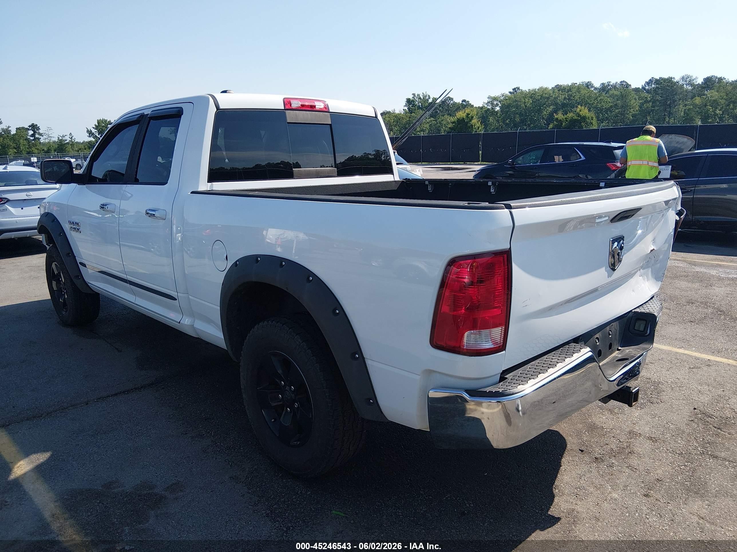 2013 Ram 1500 Slt Белый vin: 1C6RR6GG6DS535161
