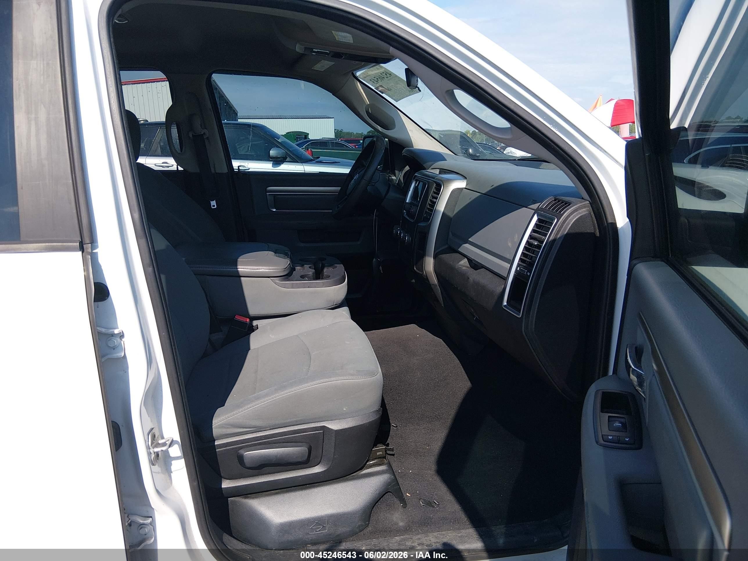 2013 Ram 1500 Slt Белый vin: 1C6RR6GG6DS535161
