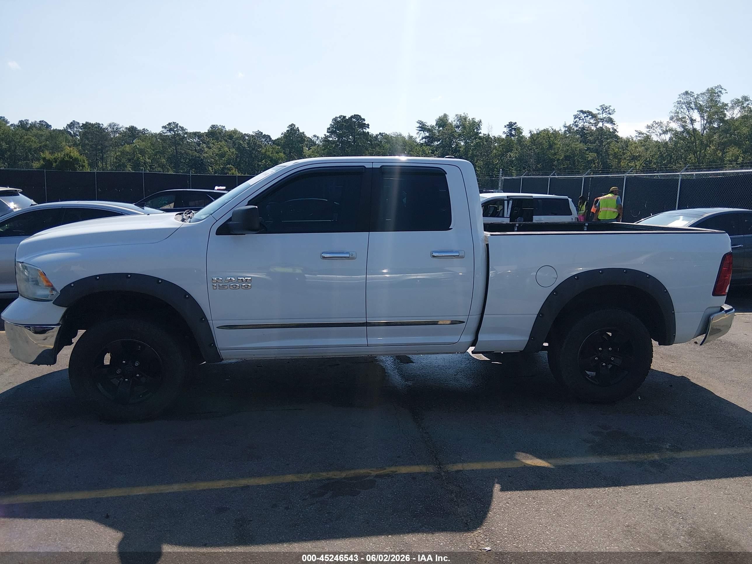 2013 Ram 1500 Slt Белый vin: 1C6RR6GG6DS535161