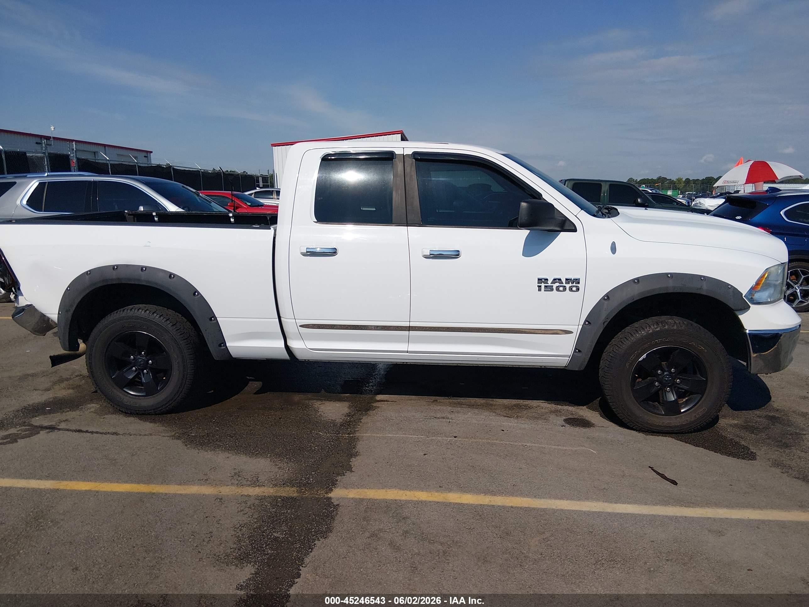 2013 Ram 1500 Slt Белый vin: 1C6RR6GG6DS535161