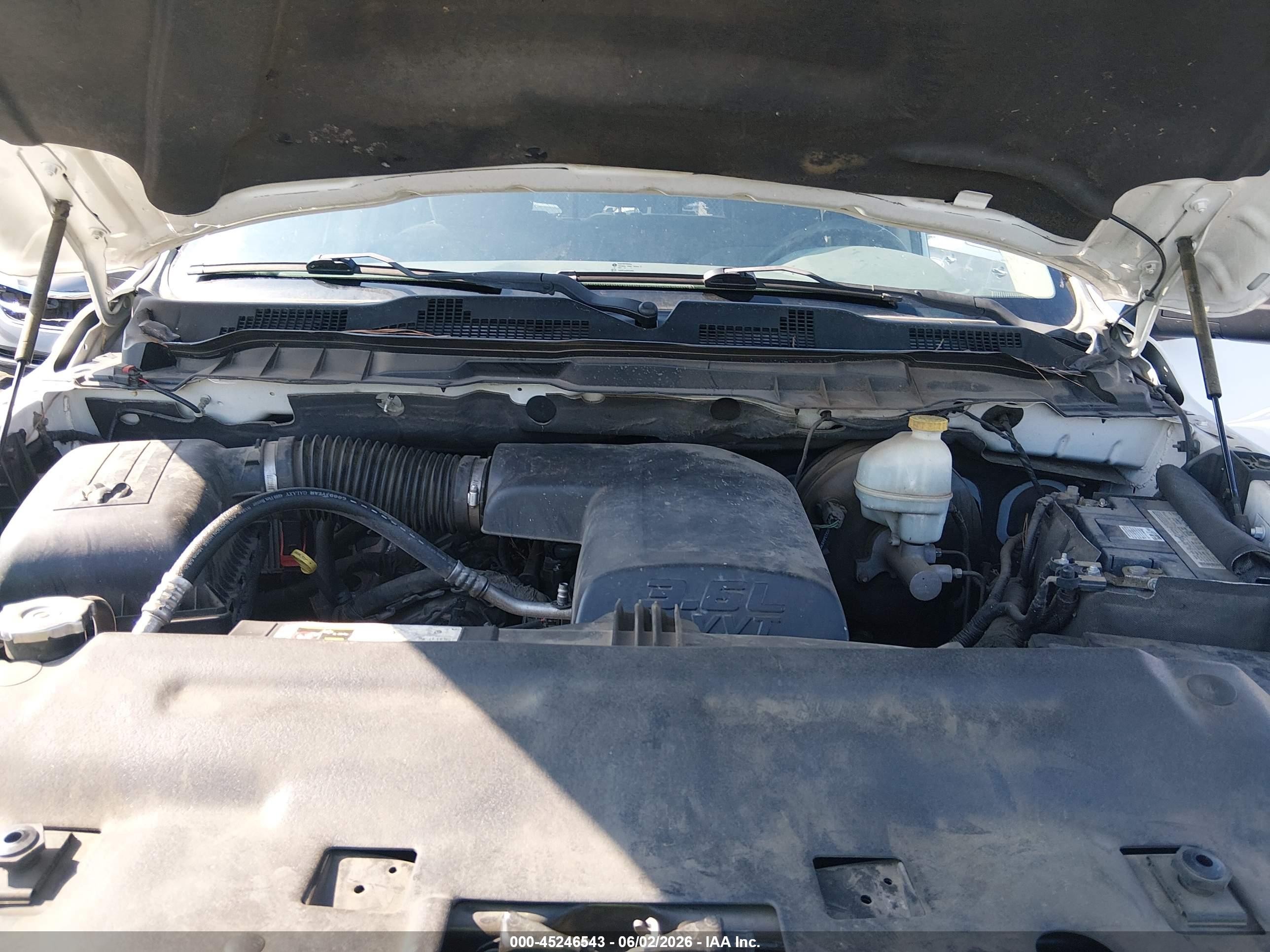 2013 Ram 1500 Slt Белый vin: 1C6RR6GG6DS535161