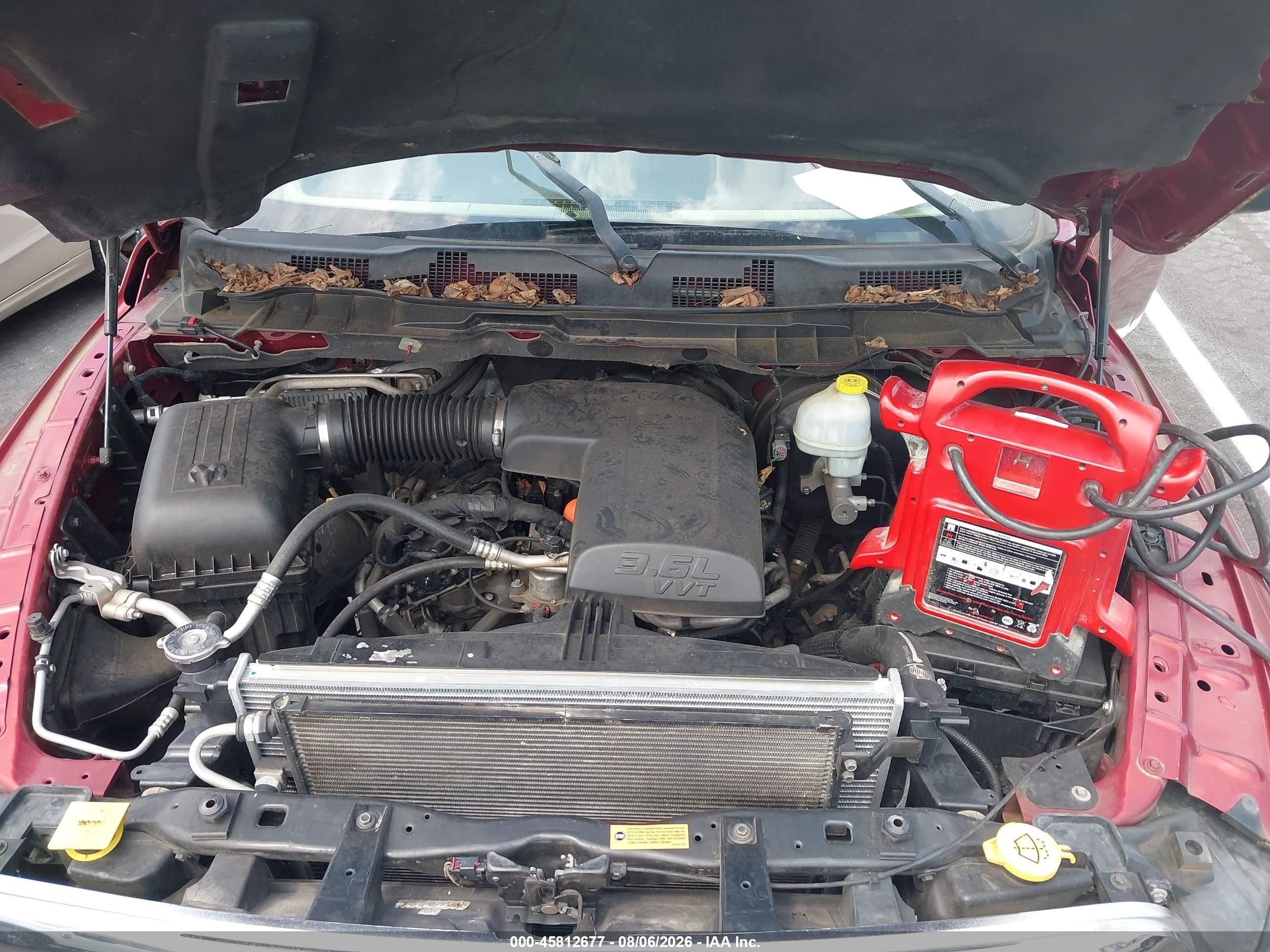 2014 Ram 1500 Lone Star Темно-бордовый vin: 1C6RR6GG6ES102957