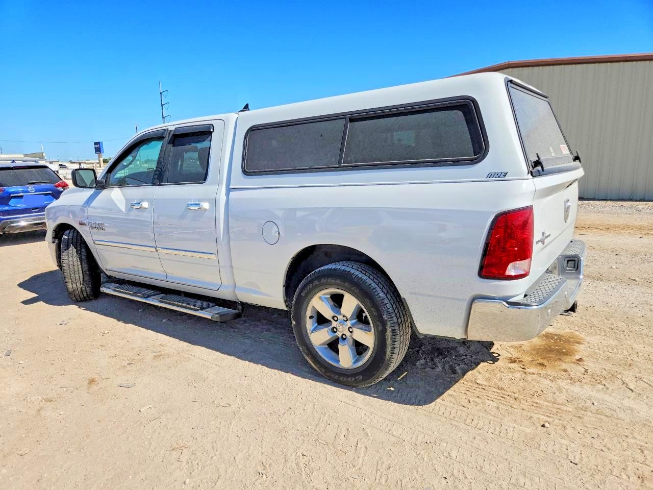 2014 Ram 1500 Slt White vin: 1C6RR6GG6ES245309