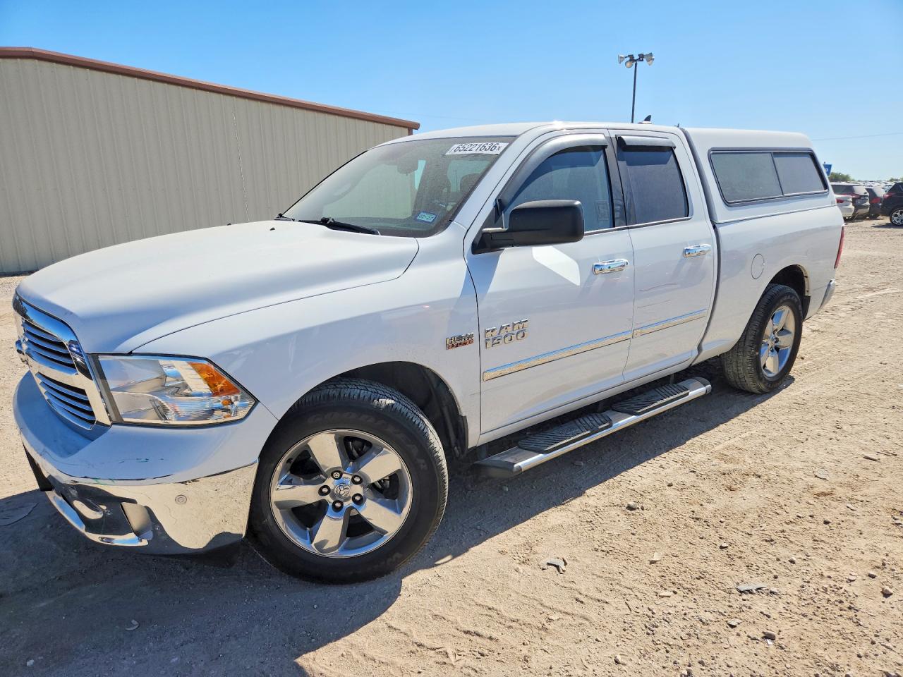 2014 Ram 1500 Slt White vin: 1C6RR6GG6ES245309