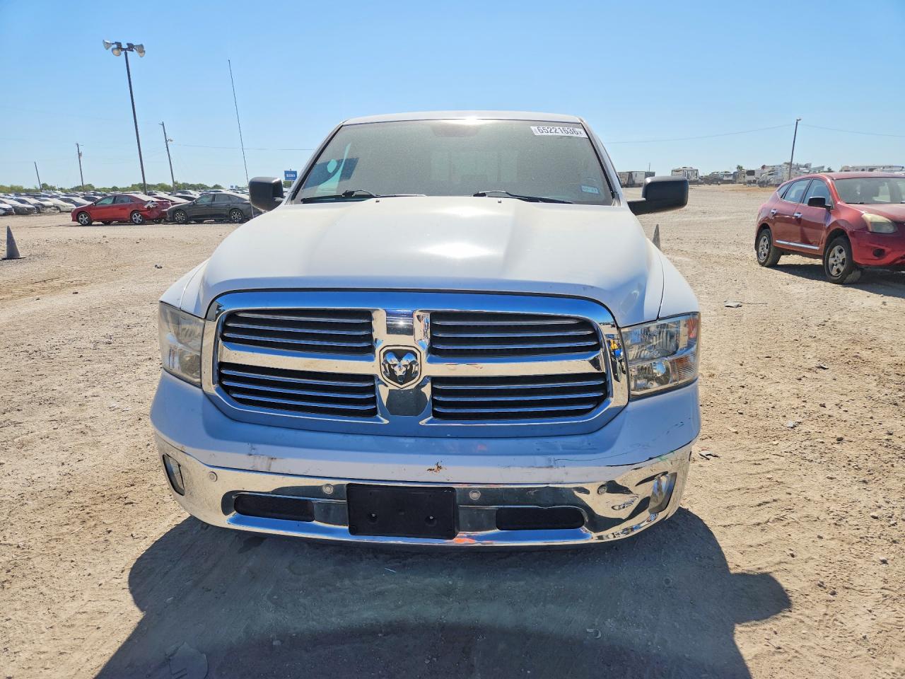 2014 Ram 1500 Slt White vin: 1C6RR6GG6ES245309
