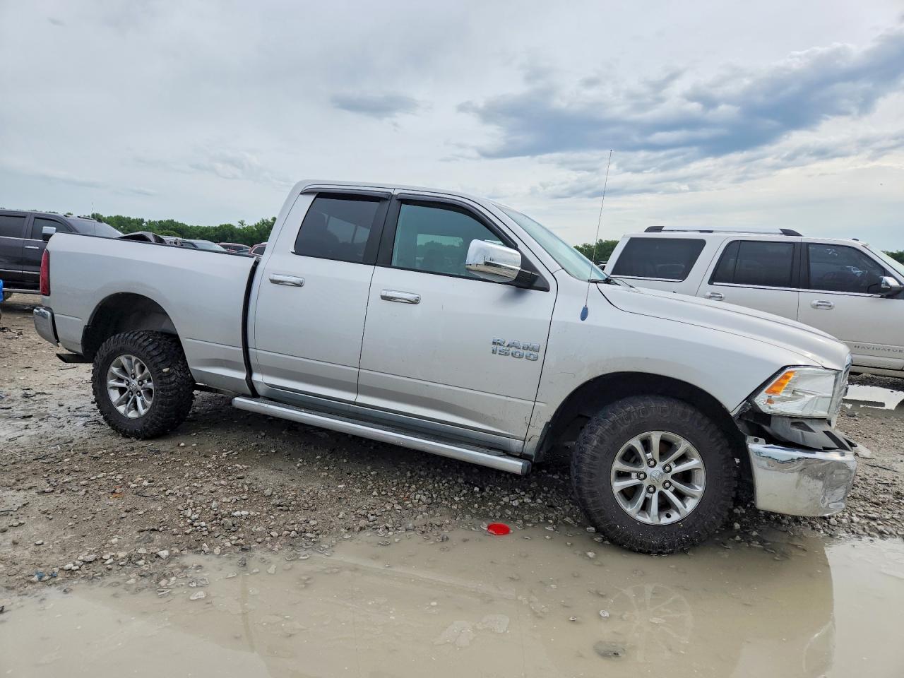 2013 Ram 1500 Slt Gray vin: 1C6RR6GG7DS686252