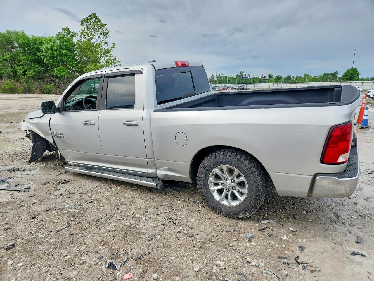 2013 Ram 1500 Slt Gray vin: 1C6RR6GG7DS686252