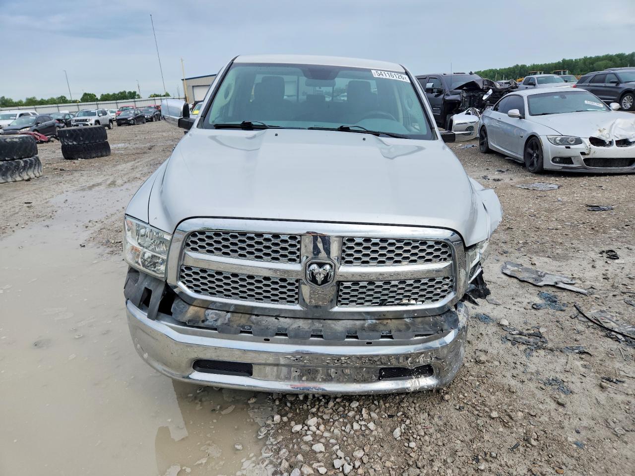2013 Ram 1500 Slt Gray vin: 1C6RR6GG7DS686252