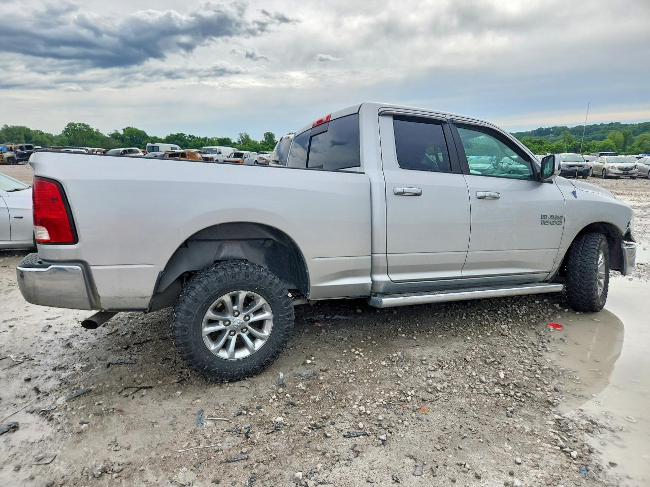2013 Ram 1500 Slt Gray vin: 1C6RR6GG7DS686252