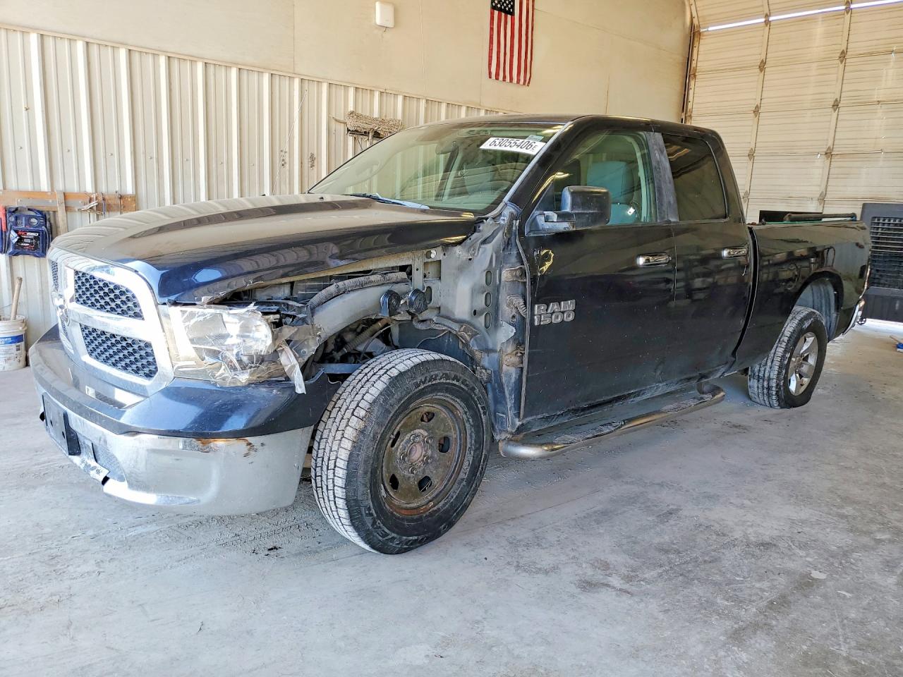2013 Ram 1500 Slt Charcoal vin: 1C6RR6GG8DS574415
