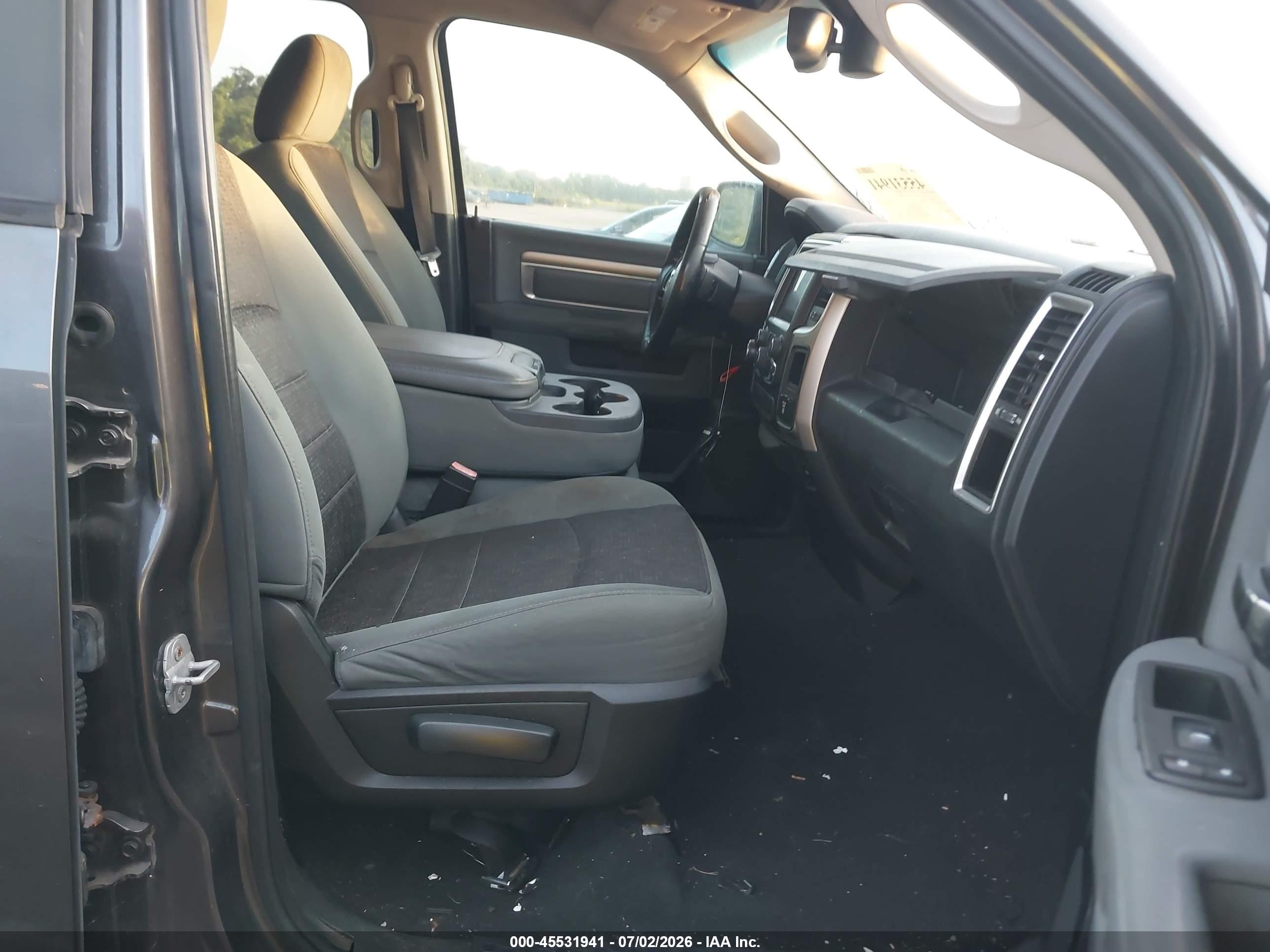 2014 Ram 1500 Outdoorsman Gray vin: 1C6RR6GG9ES372183