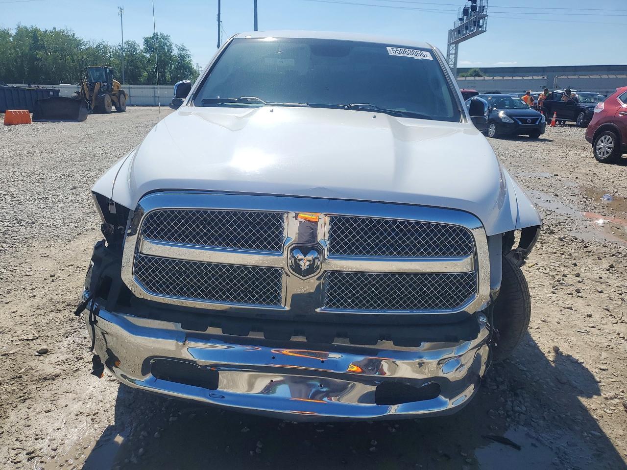 2015 Ram 1500 Slt White vin: 1C6RR6GG9FS685817