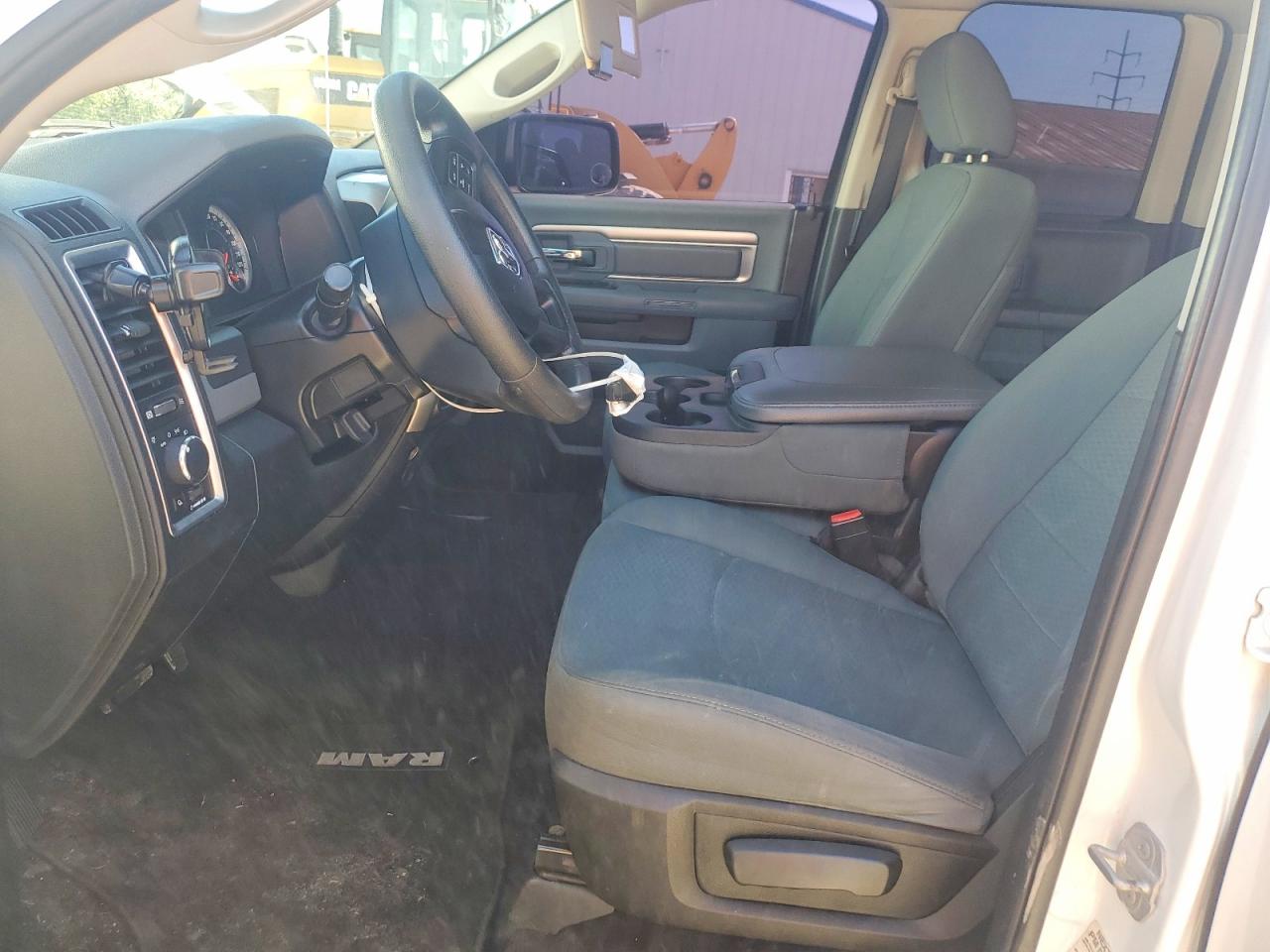 2015 Ram 1500 Slt White vin: 1C6RR6GG9FS685817