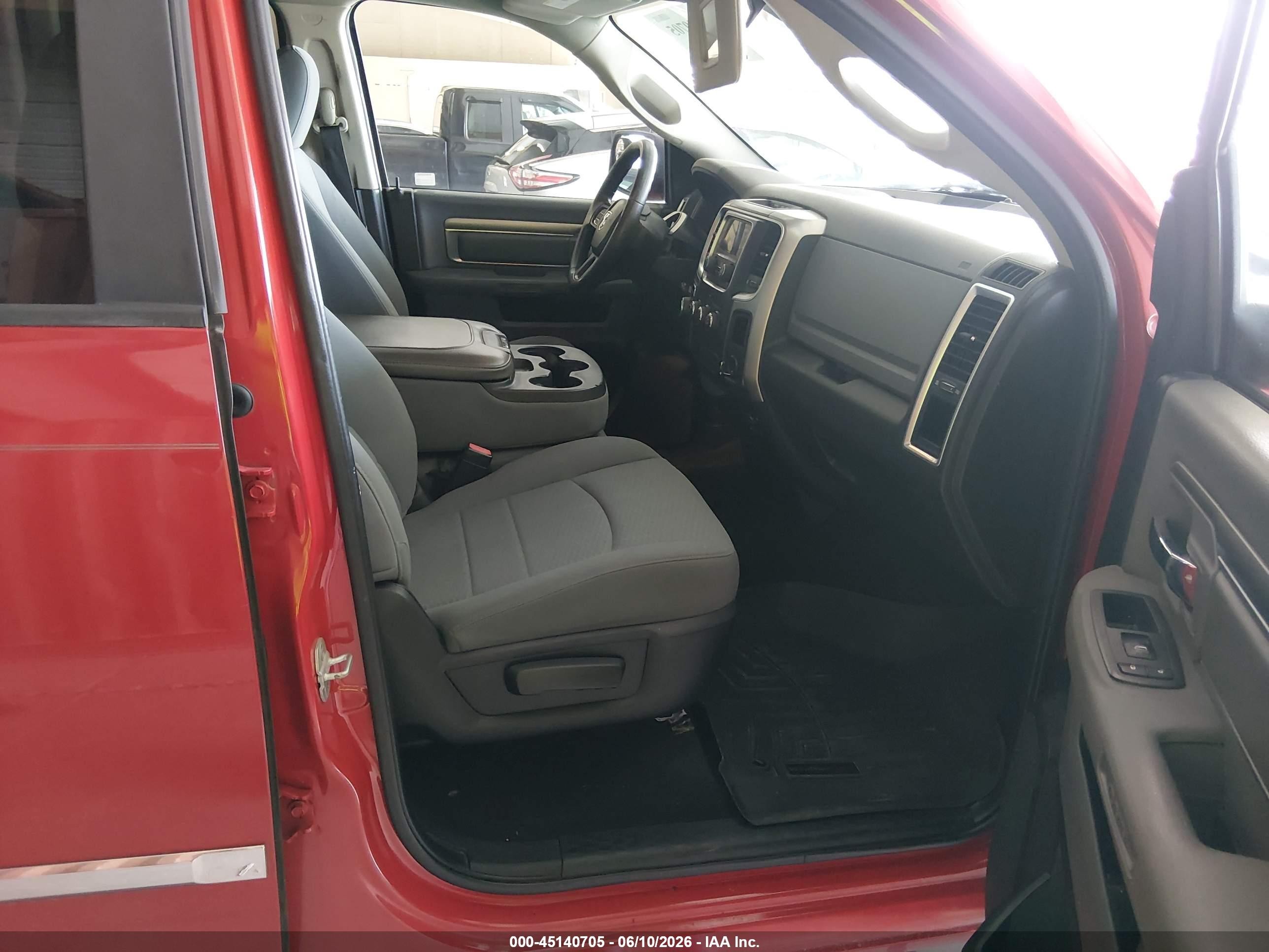 2013 Ram 1500 Slt Red vin: 1C6RR6GGXDS529637