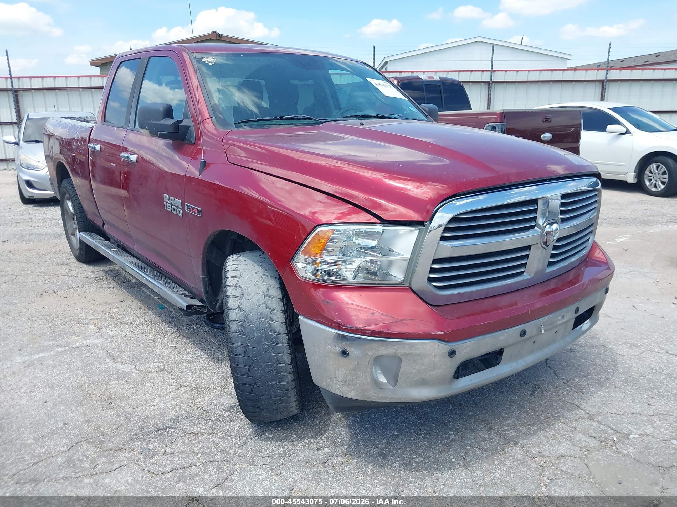 2015 Ram 1500 Lone Star Red vin: 1C6RR6GM1FS614388