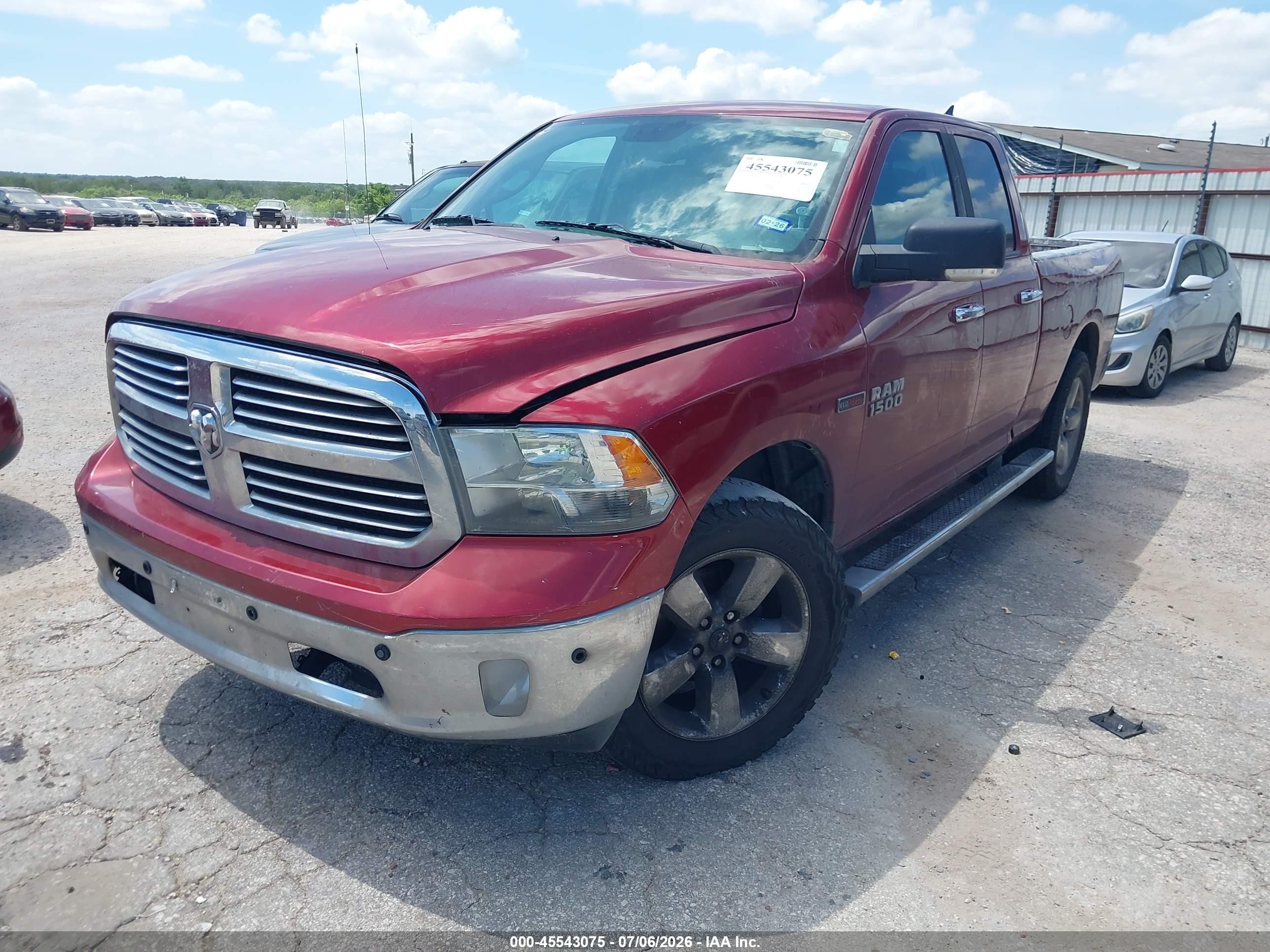 2015 Ram 1500 Lone Star Red vin: 1C6RR6GM1FS614388