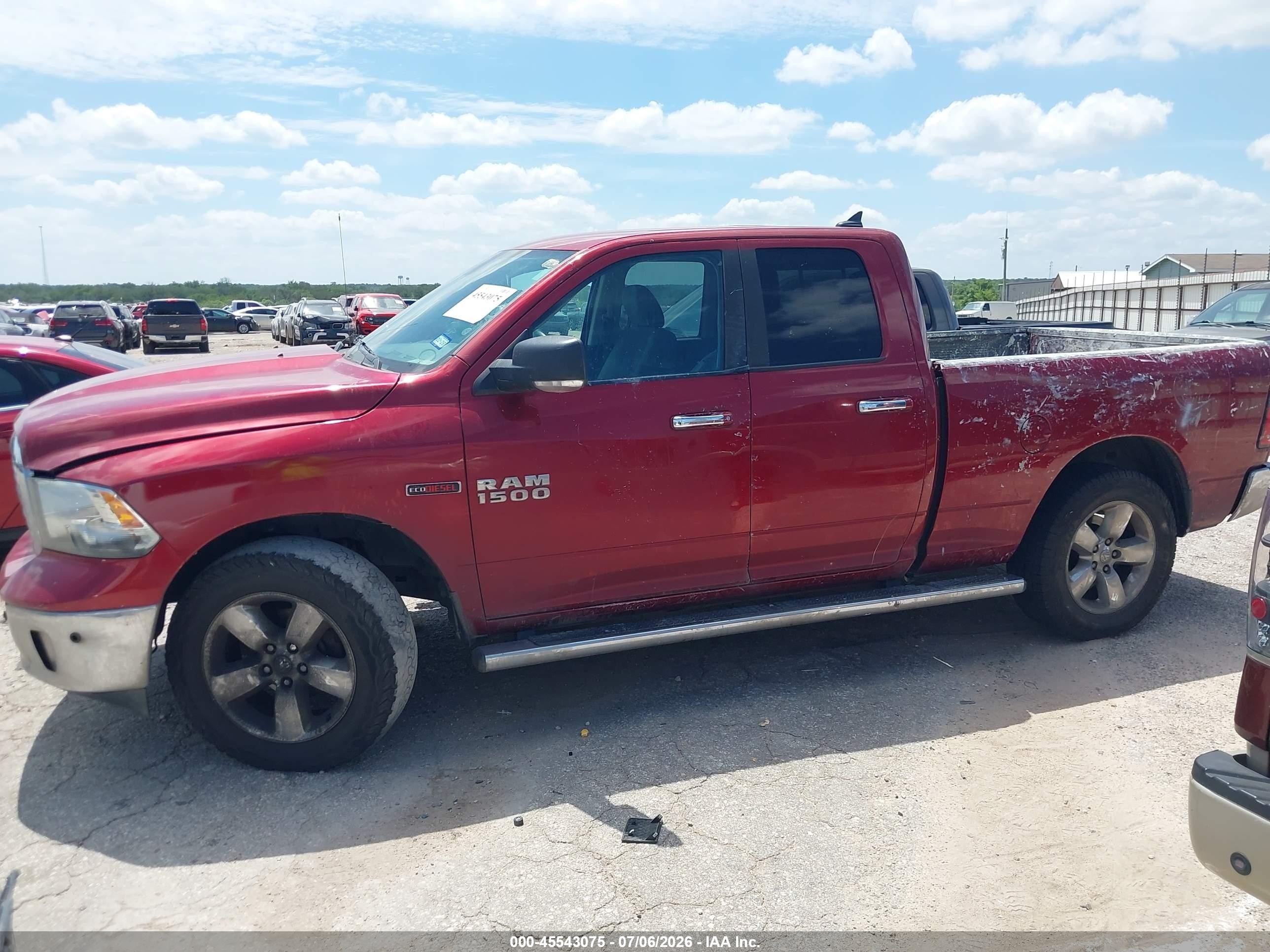2015 Ram 1500 Lone Star Red vin: 1C6RR6GM1FS614388