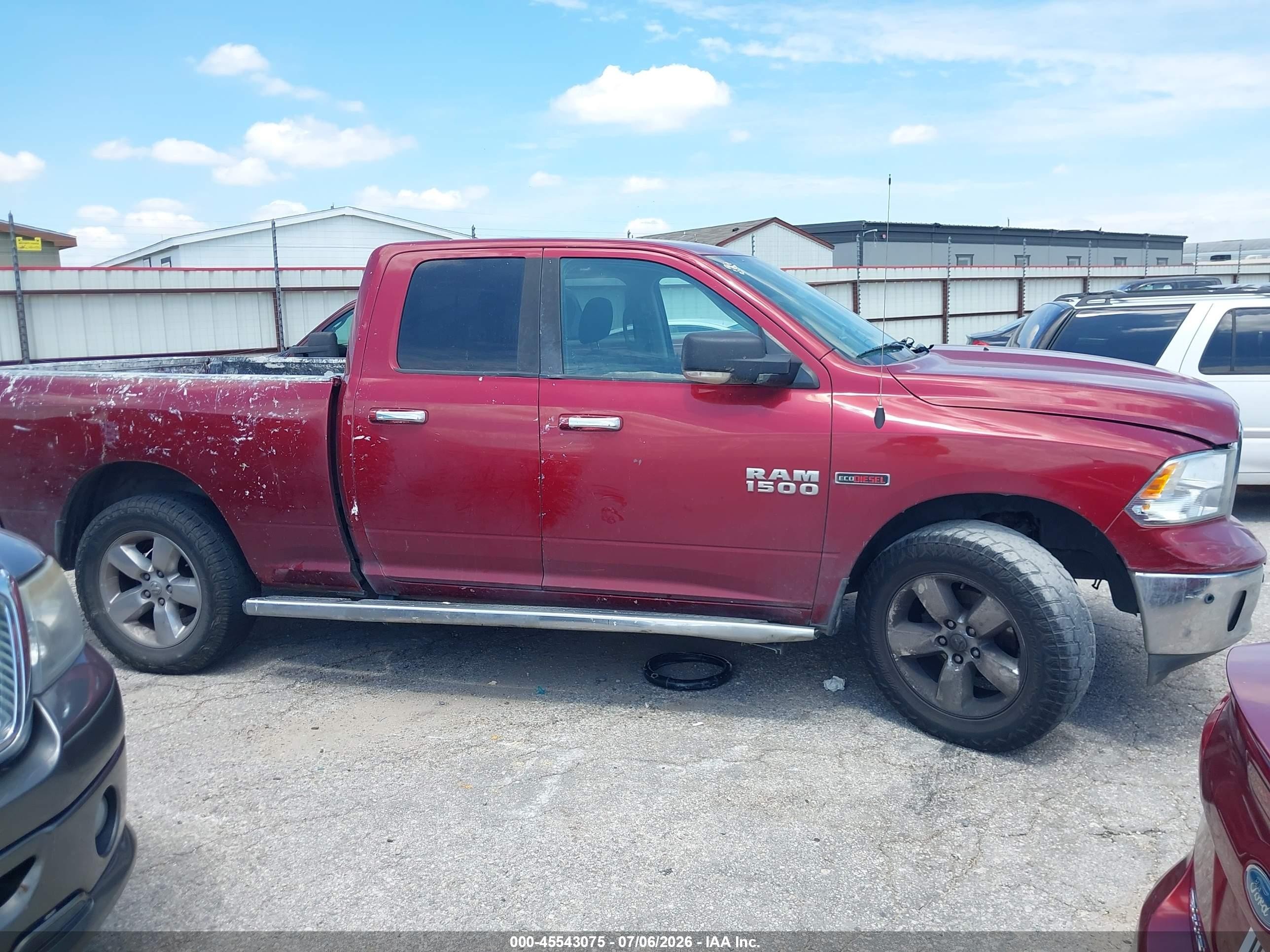 2015 Ram 1500 Lone Star Red vin: 1C6RR6GM1FS614388