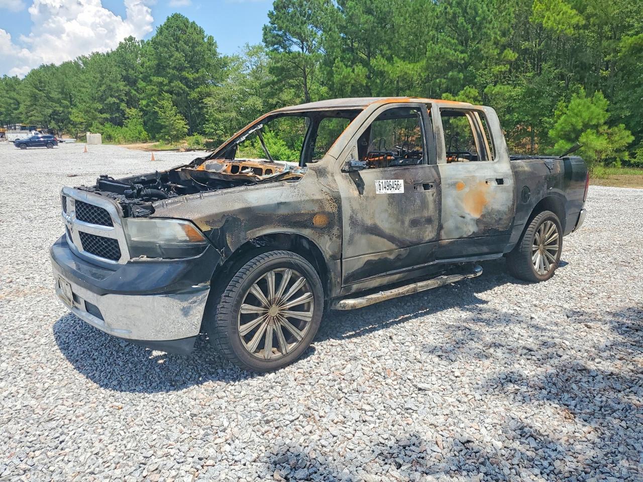 2013 Ram 1500 Slt Black vin: 1C6RR6GP0DS513110