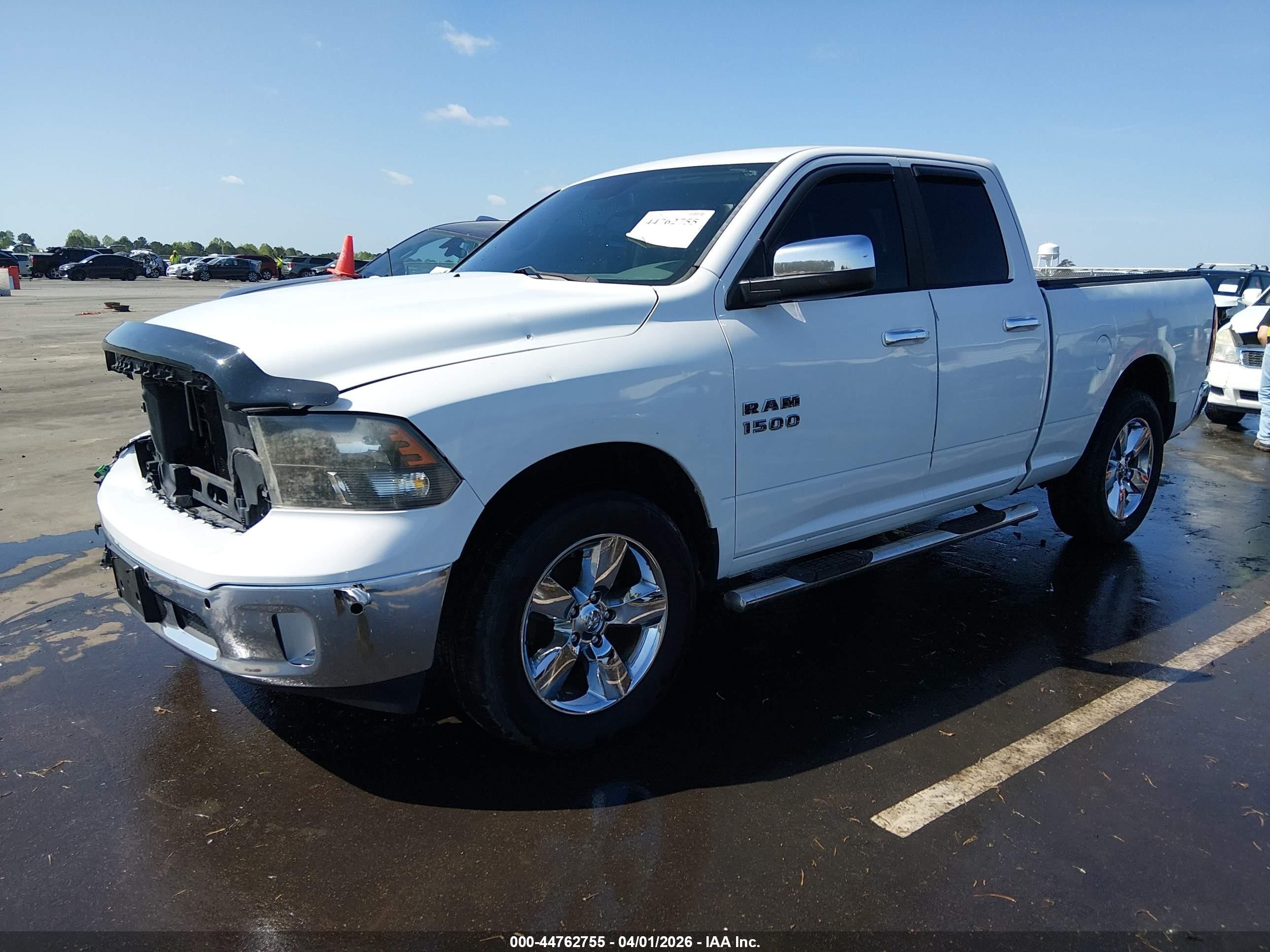 2013 Ram 1500 Slt Белый vin: 1C6RR6GP2DS659248