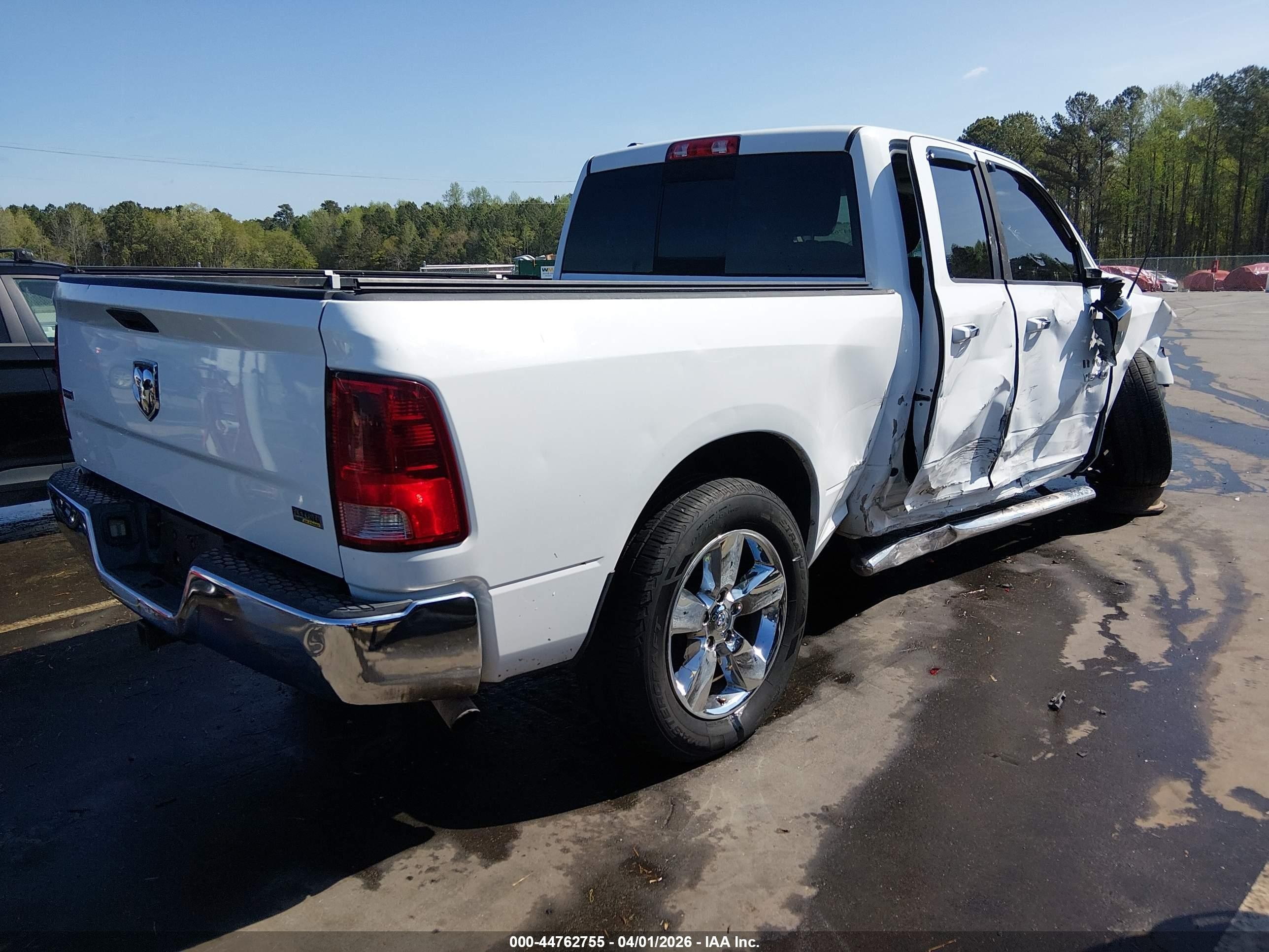 2013 Ram 1500 Slt Белый vin: 1C6RR6GP2DS659248