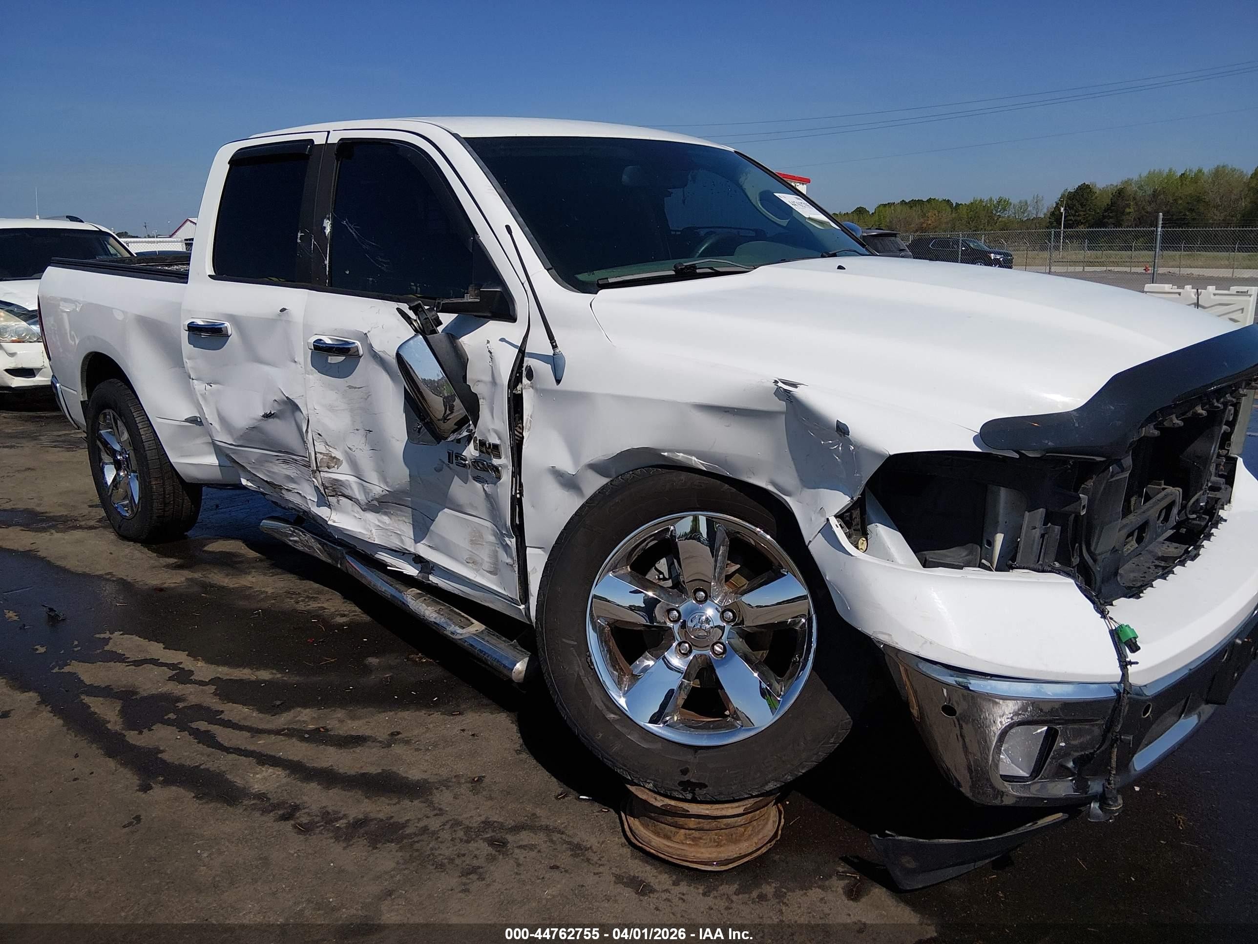 2013 Ram 1500 Slt Белый vin: 1C6RR6GP2DS659248