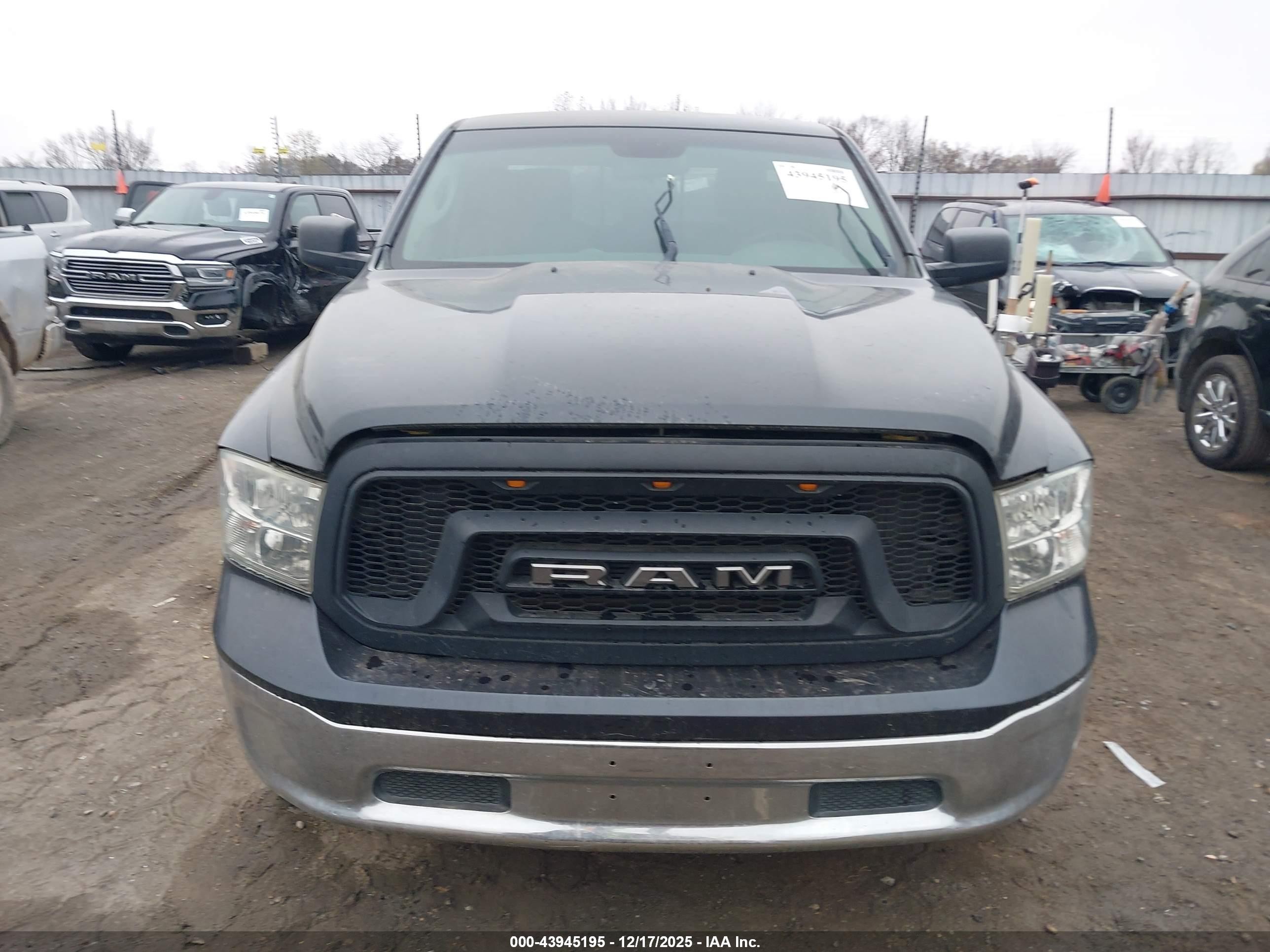 2013 Ram 1500 Slt Blue vin: 1C6RR6GP3DS660005