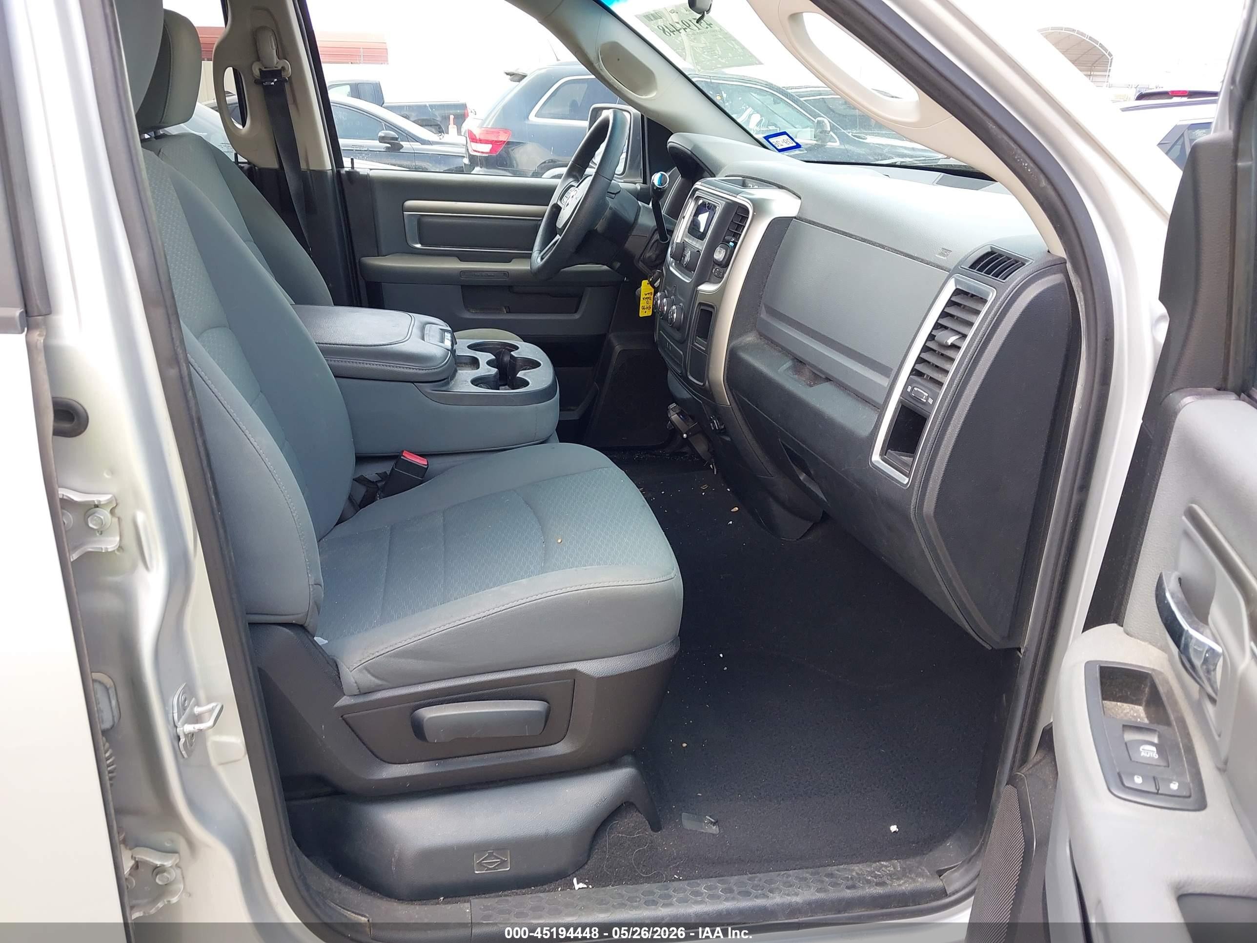 2013 Ram 1500 Slt Silver vin: 1C6RR6GP4DS597027