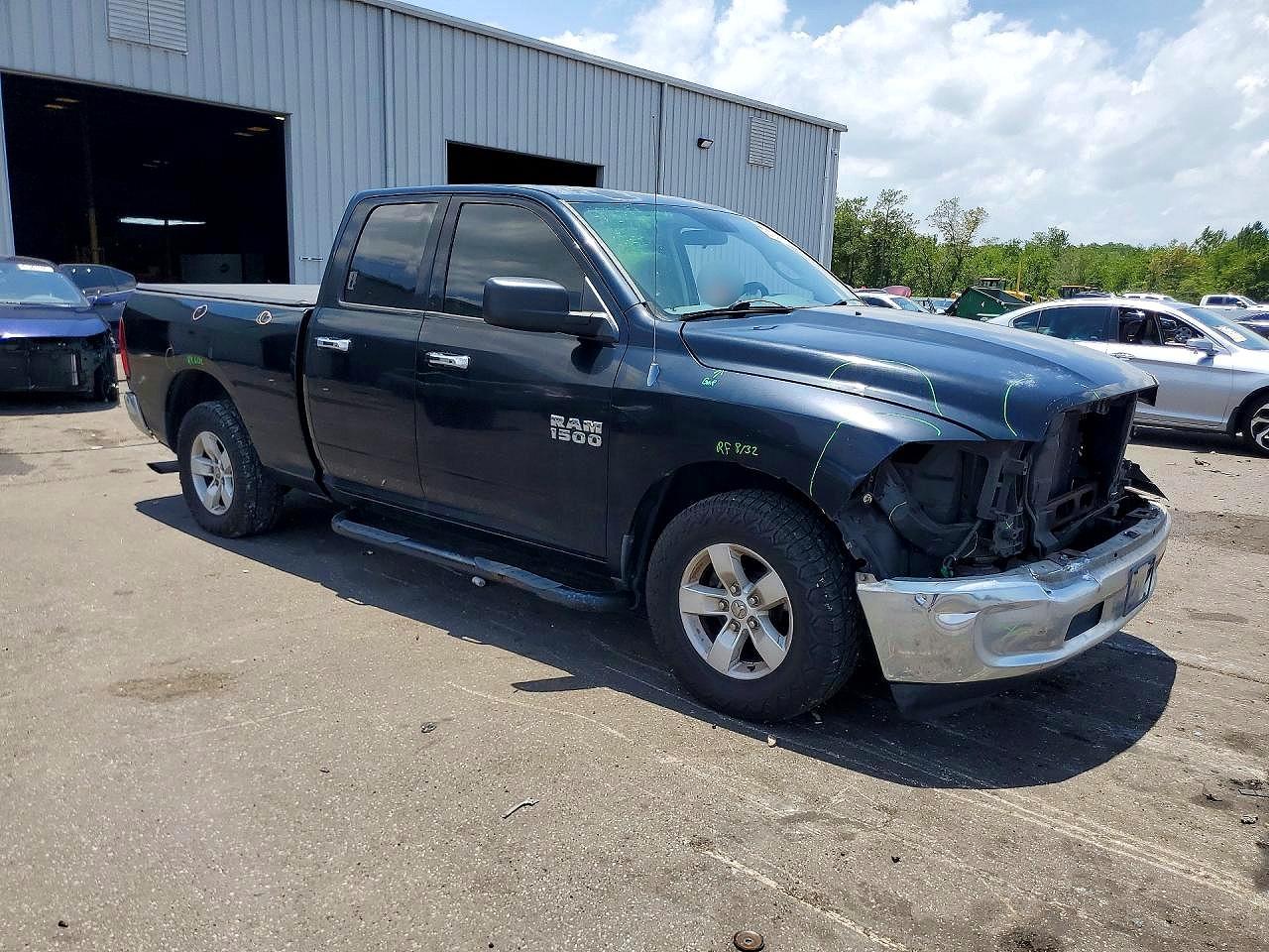 2013 Ram 1500 Slt Black vin: 1C6RR6GP5DS597196