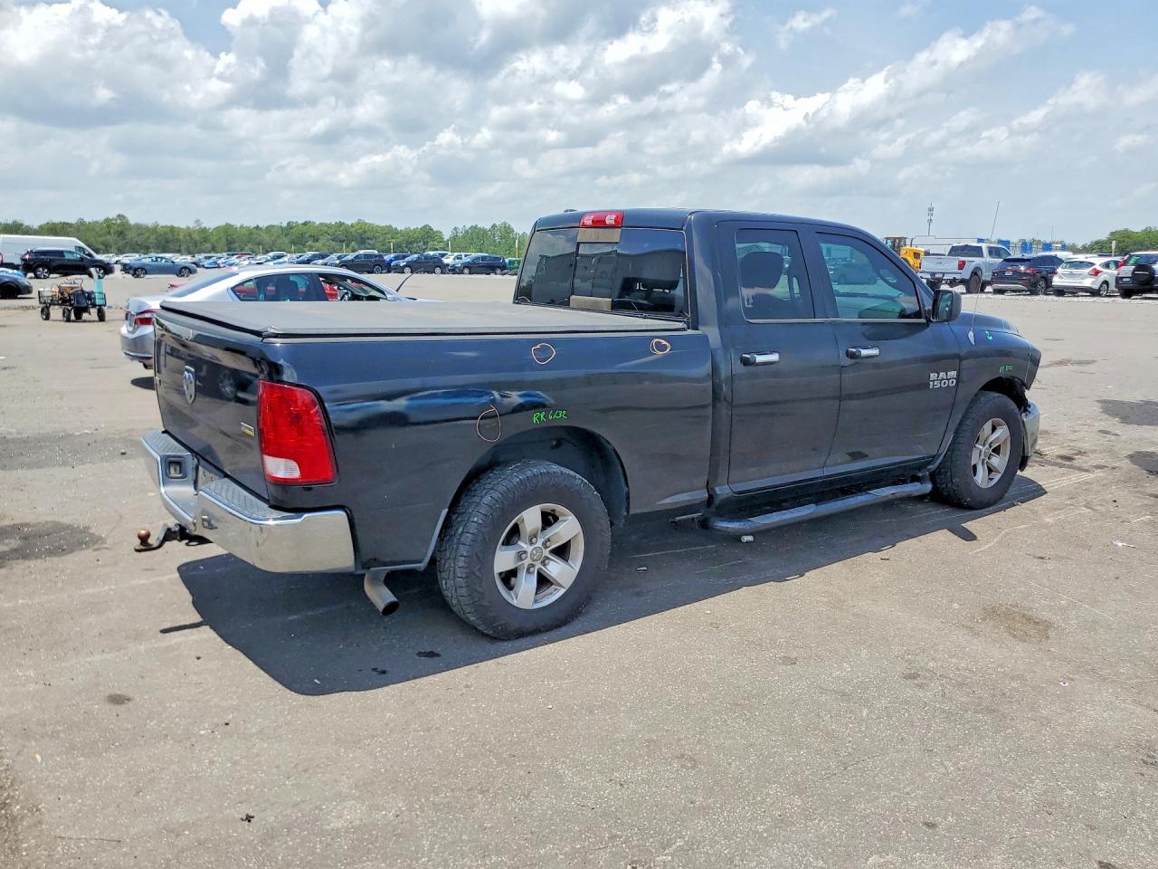 2013 Ram 1500 Slt Black vin: 1C6RR6GP5DS597196