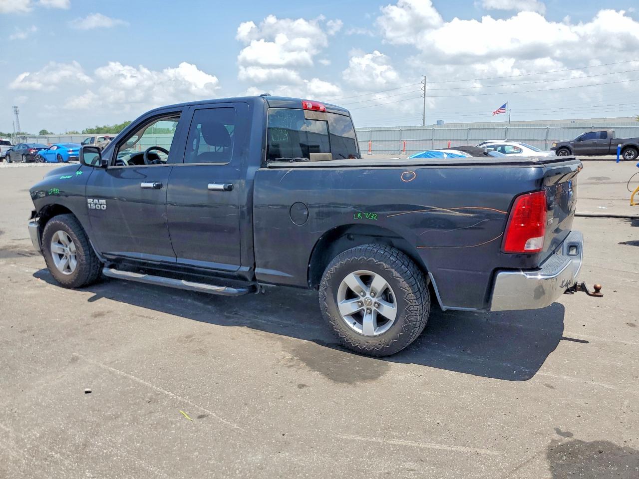 2013 Ram 1500 Slt Black vin: 1C6RR6GP5DS597196
